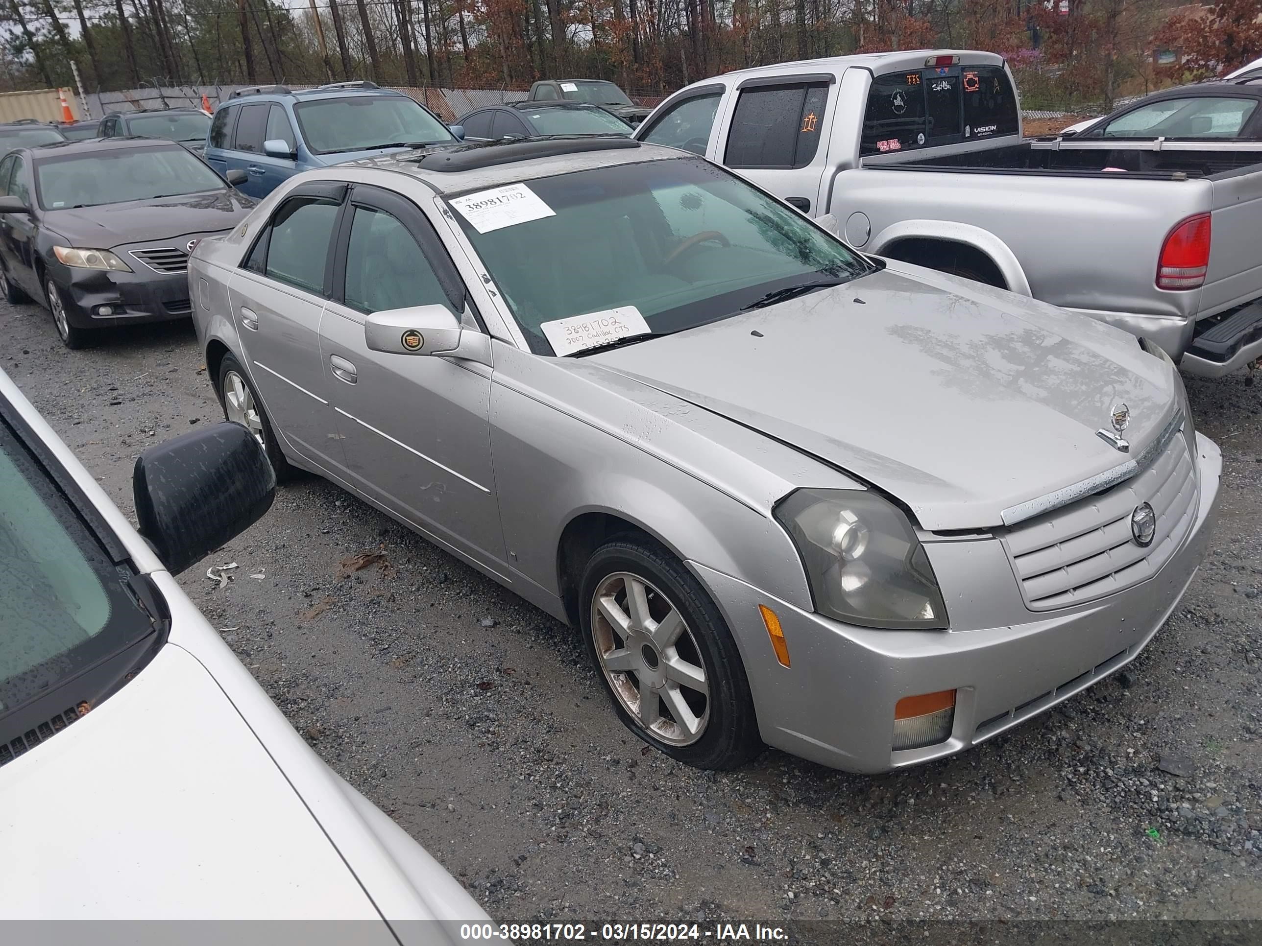 CADILLAC CTS 2007 1g6dp577070109116