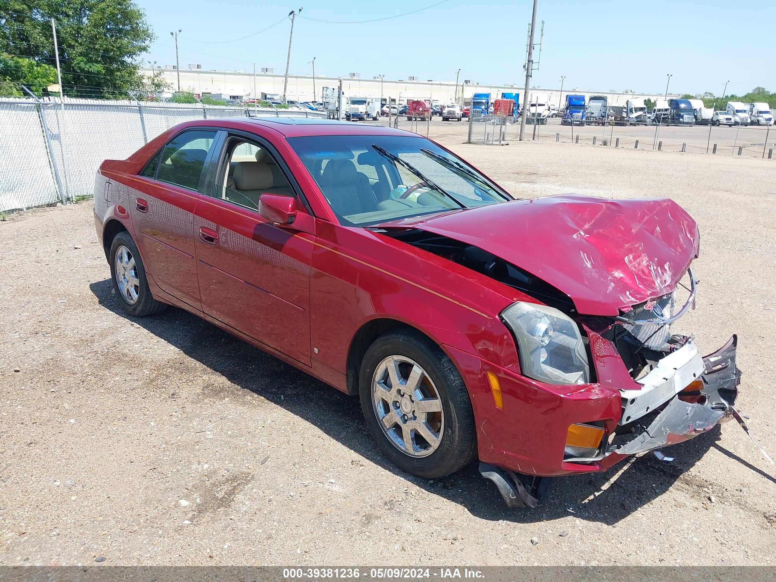 CADILLAC CTS 2007 1g6dp577270162707