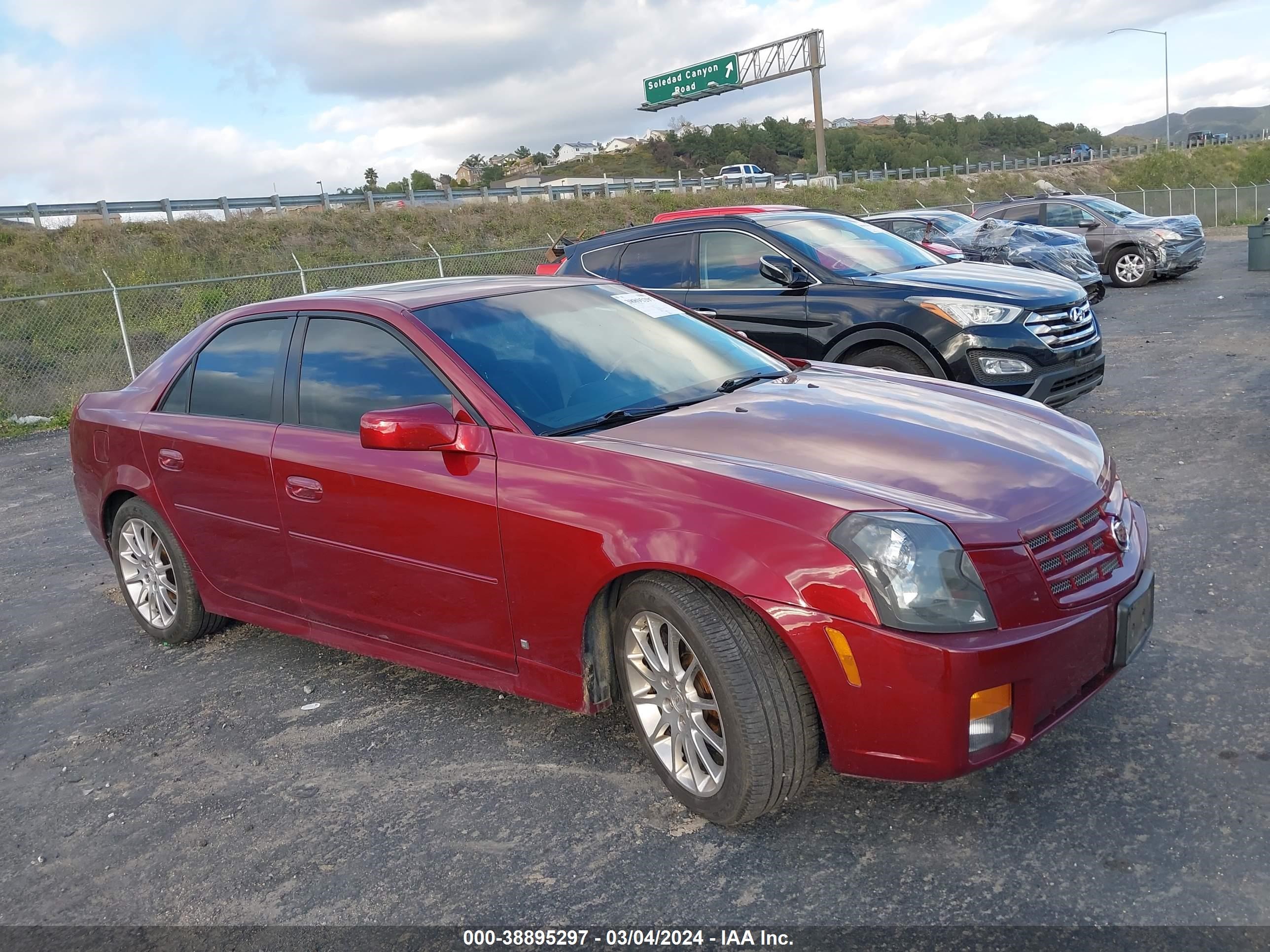 CADILLAC CTS 2007 1g6dp577570154083