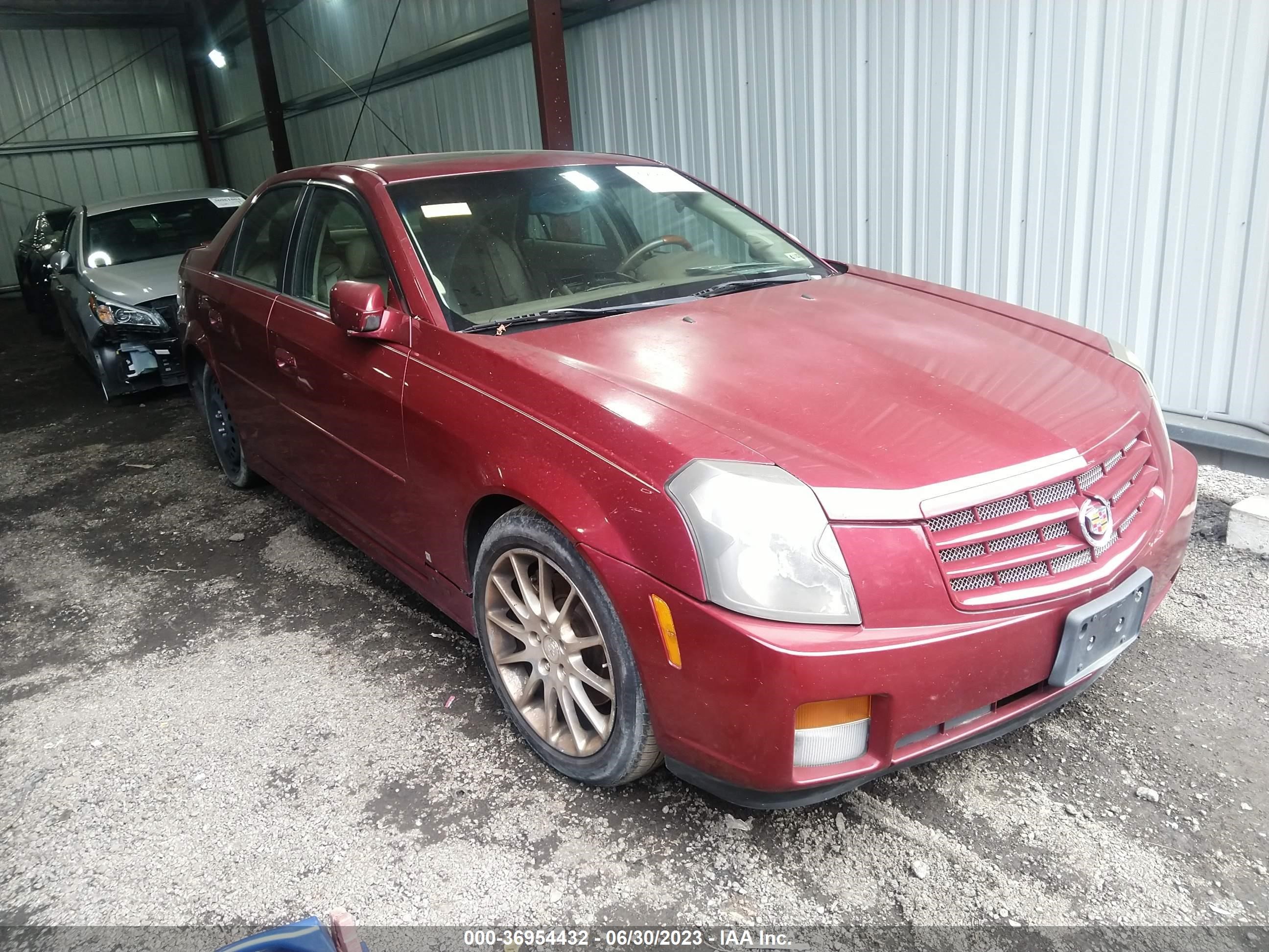 CADILLAC CTS 2007 1g6dp577970144124