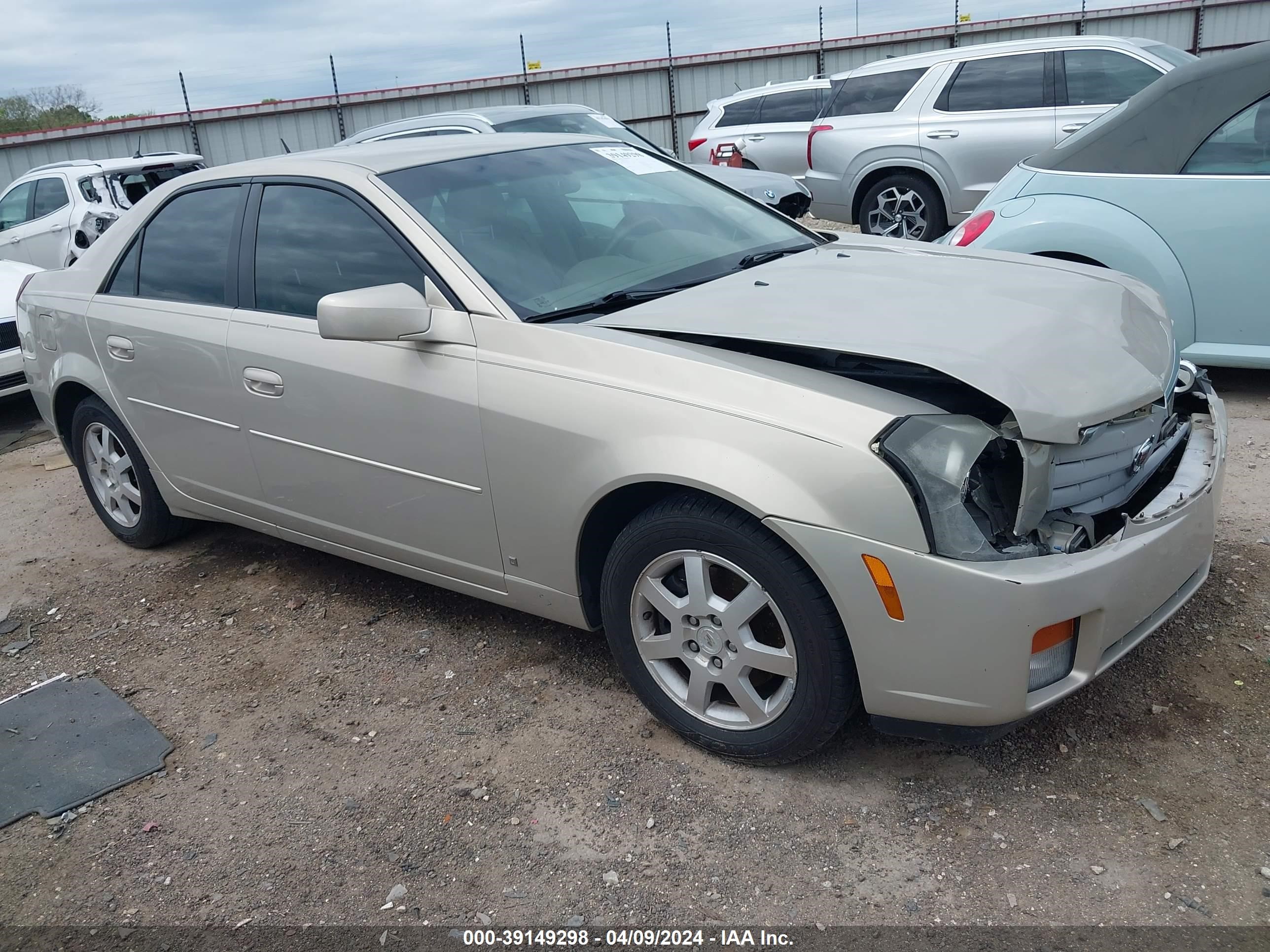 CADILLAC CTS 2007 1g6dp577x70104151