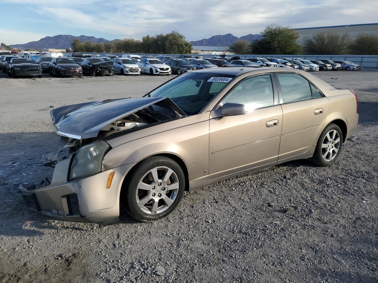 CADILLAC CTS 2007 1g6dp577x70146139