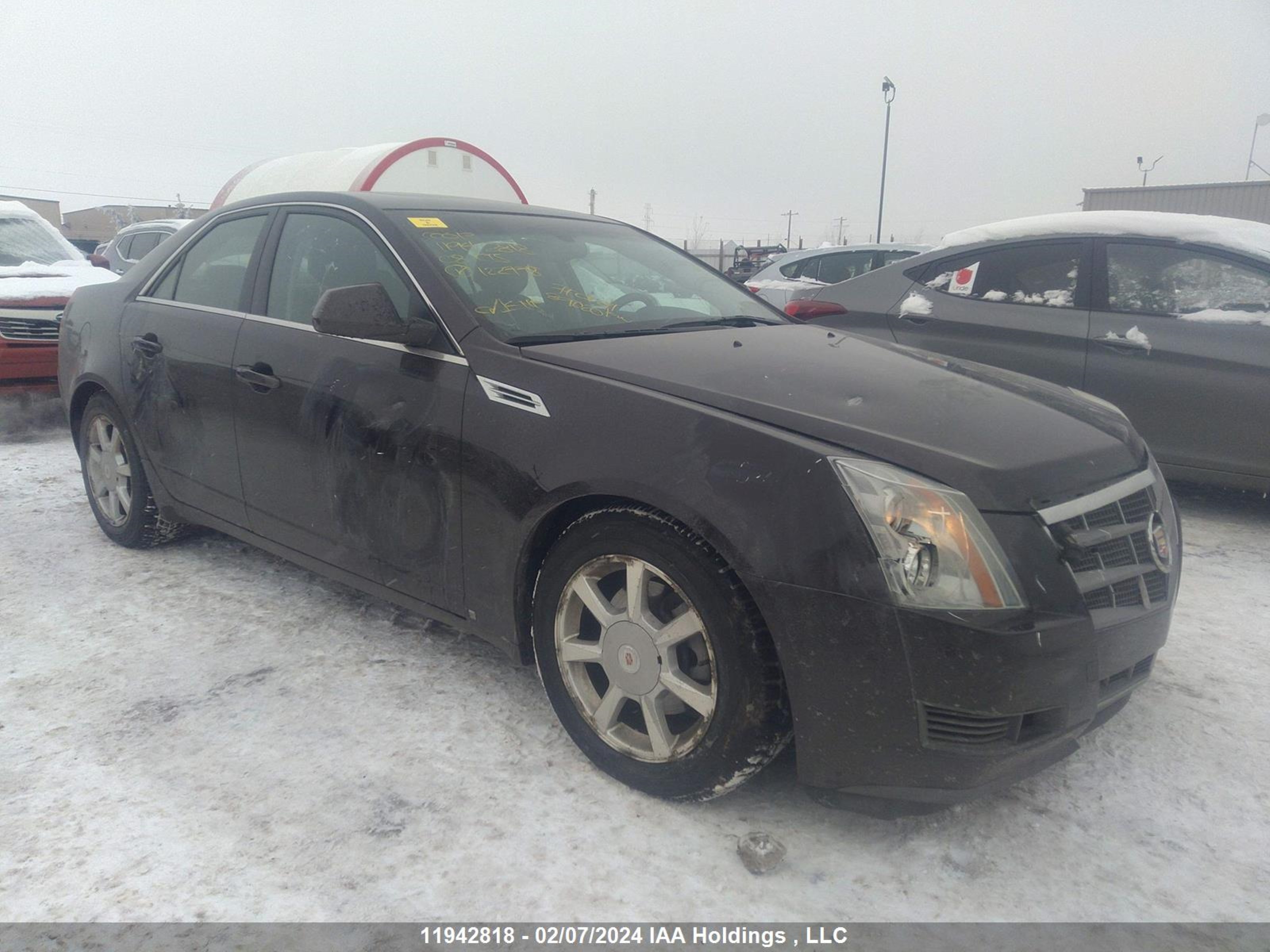 CADILLAC CTS 2008 1g6dp57v180122778