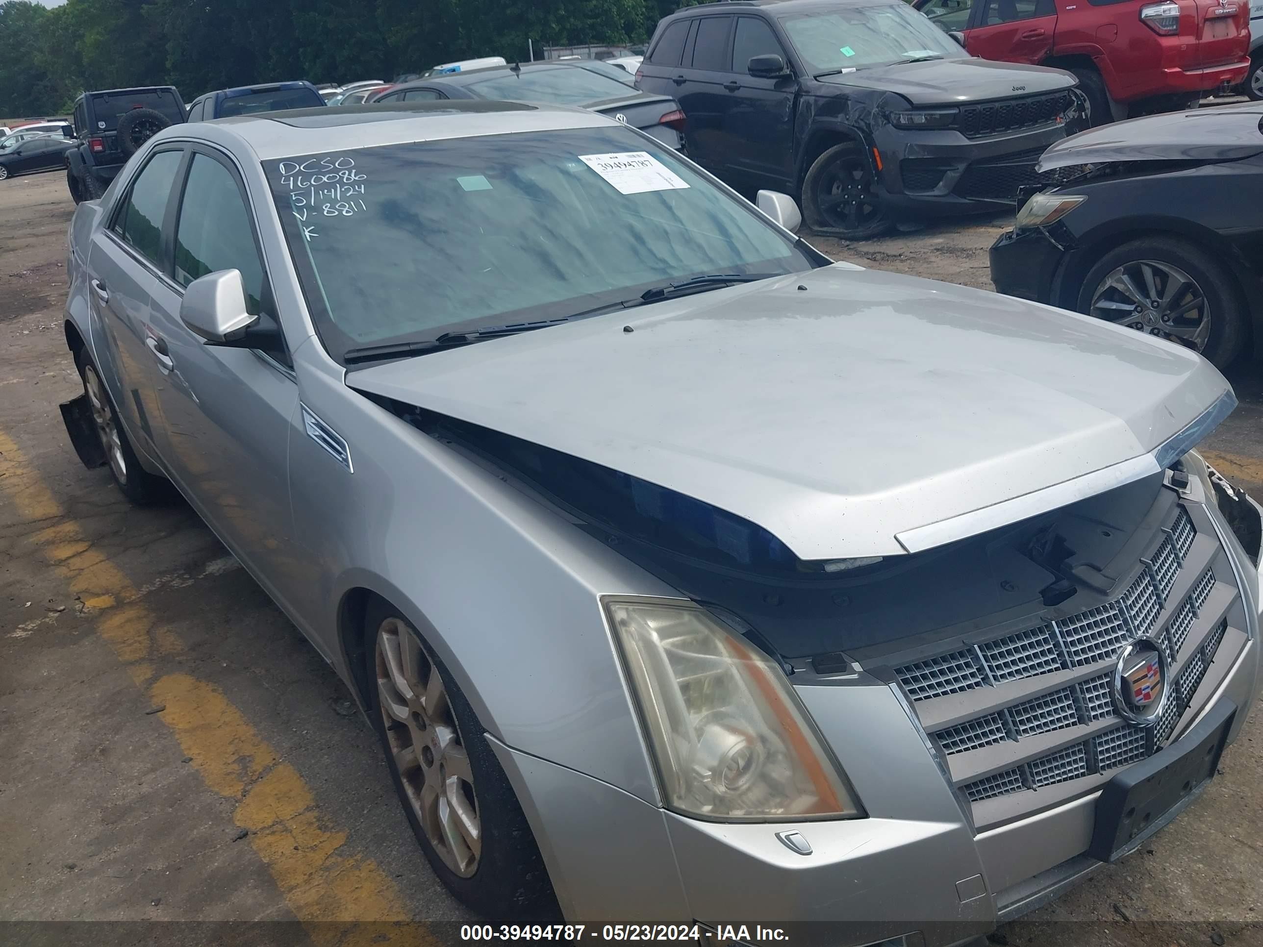 CADILLAC CTS 2008 1g6dp57v280108811