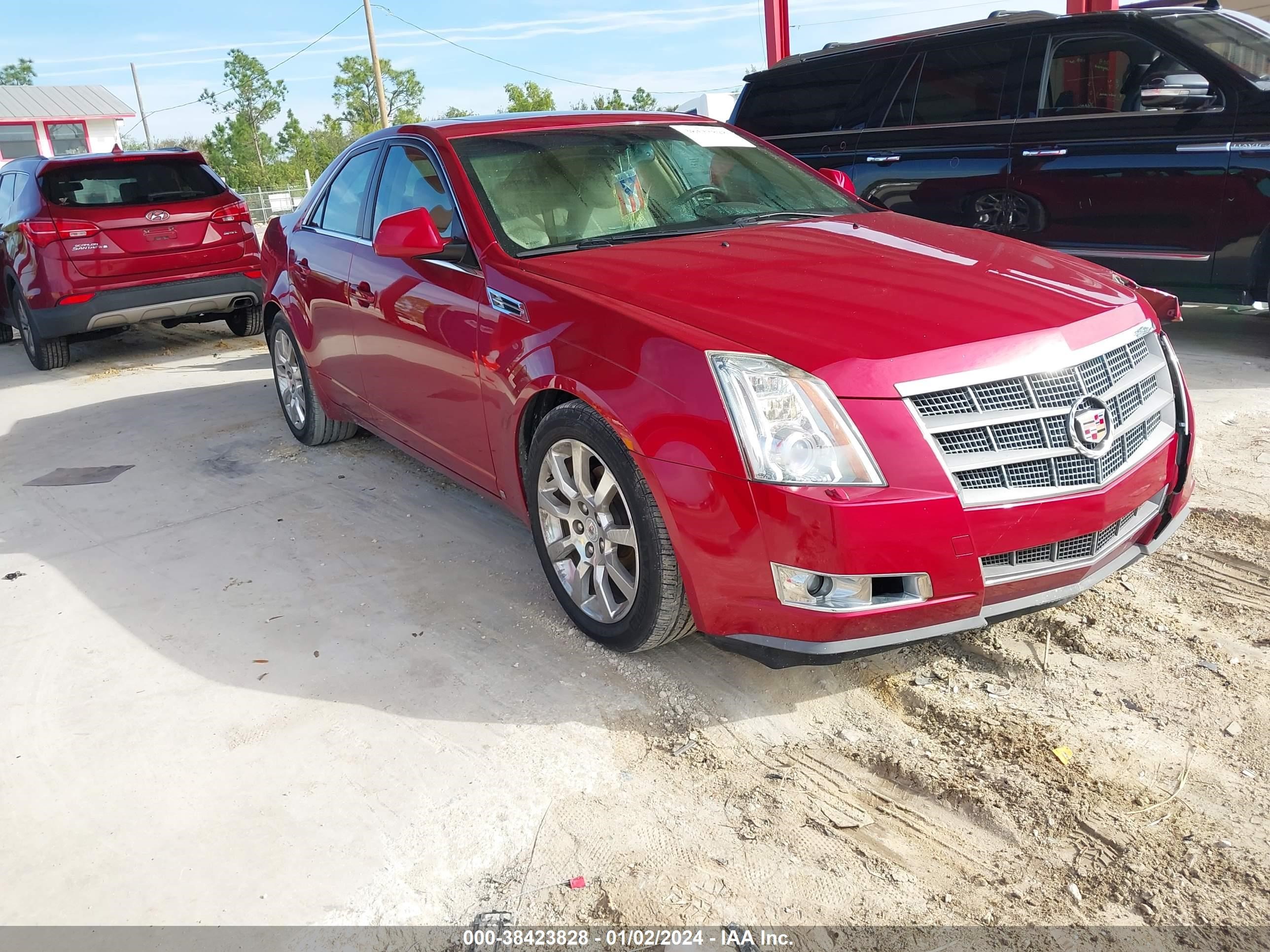 CADILLAC CTS 2008 1g6dp57v480125478