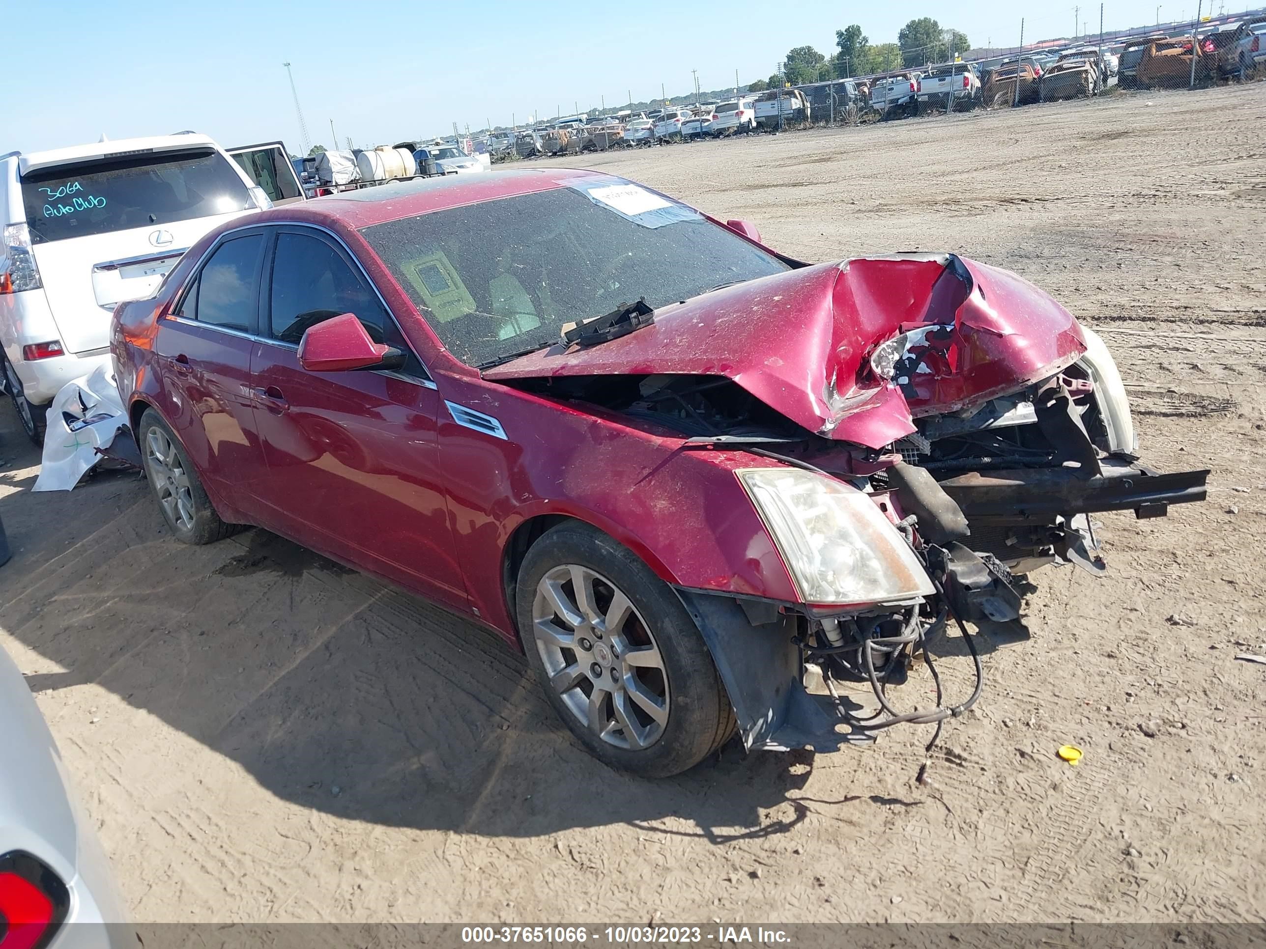 CADILLAC CTS 2008 1g6dr57v580176563