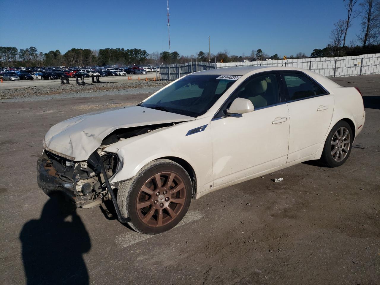 CADILLAC CTS 2008 1g6dr57vx80180589