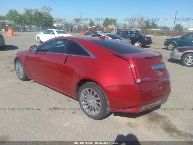 CADILLAC CTS COUPE 2011 1g6ds1ed8b0139327