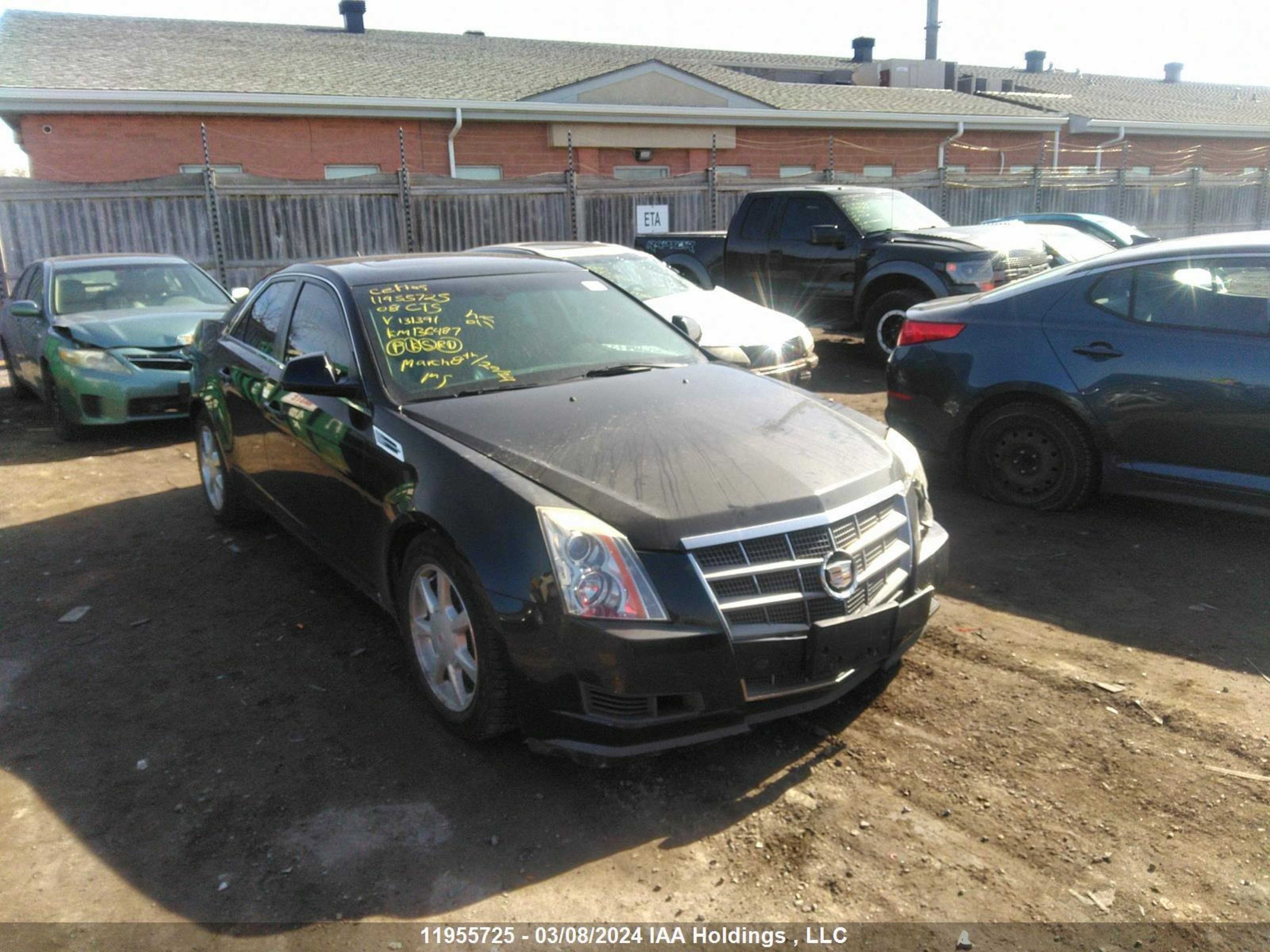 CADILLAC CTS 2008 1g6ds57v280131391