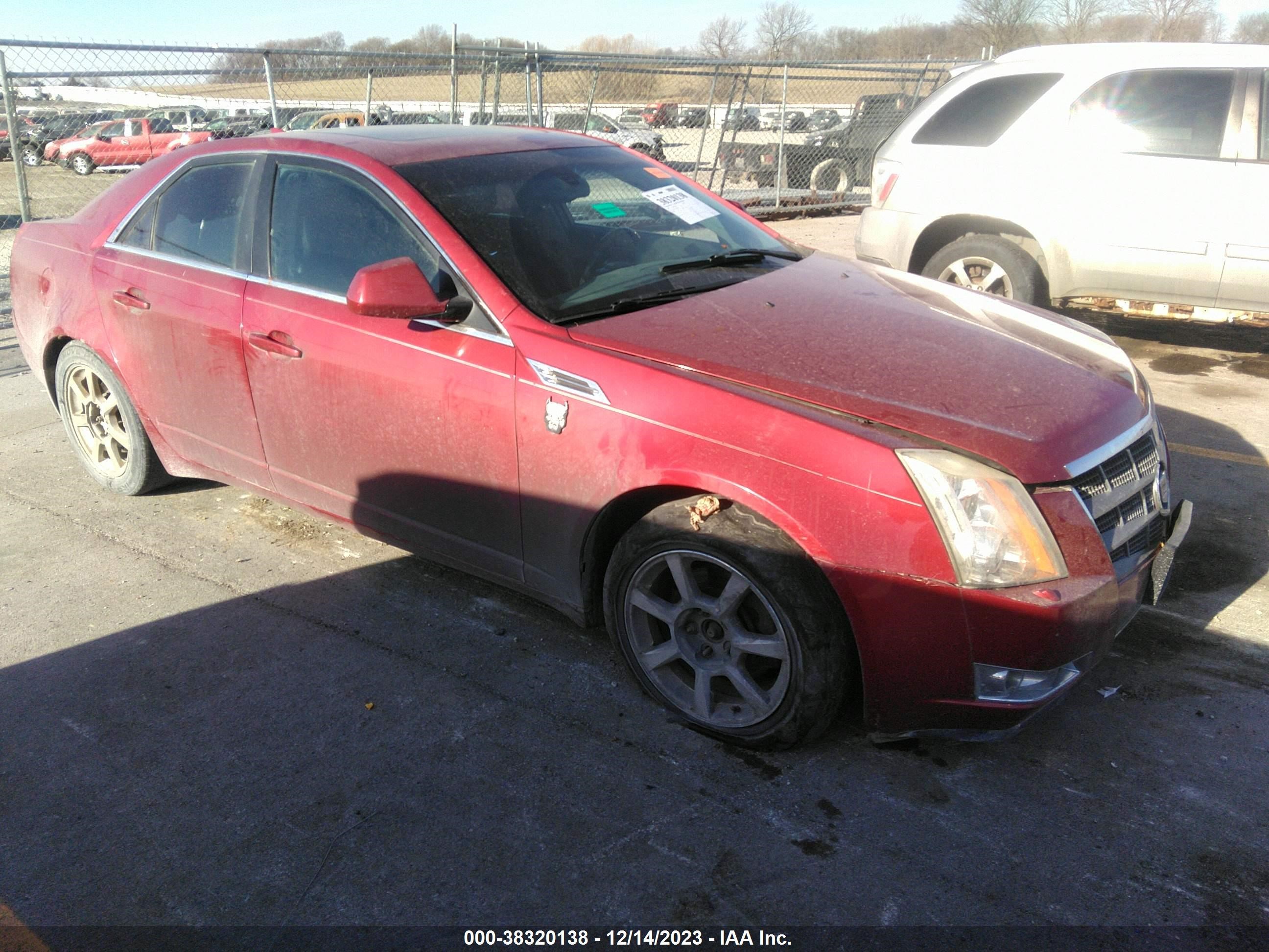 CADILLAC CTS 2009 1g6ds57v690128298