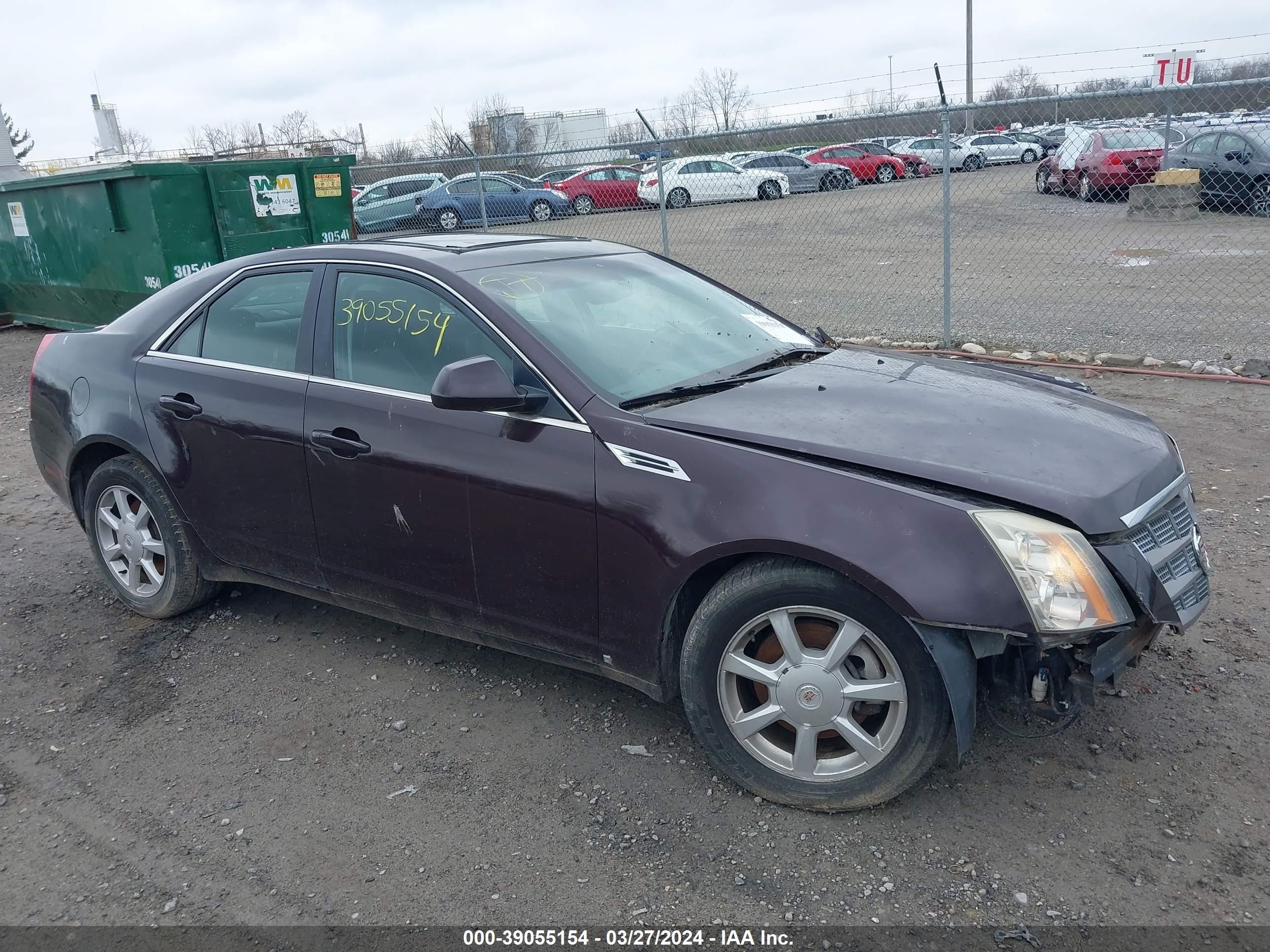 CADILLAC CTS 2008 1g6ds57v980179700