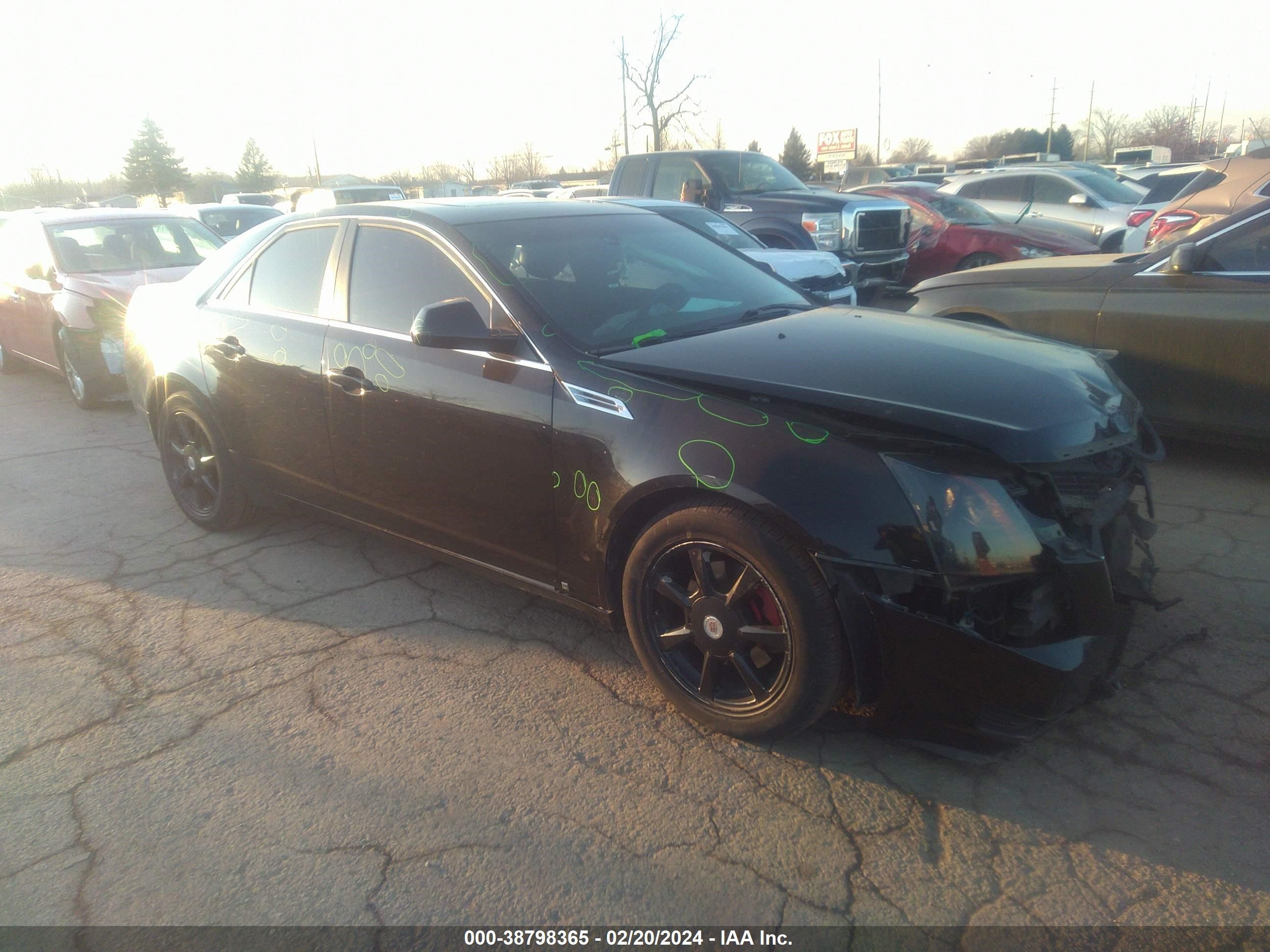 CADILLAC CTS 2009 1g6ds57v990159268