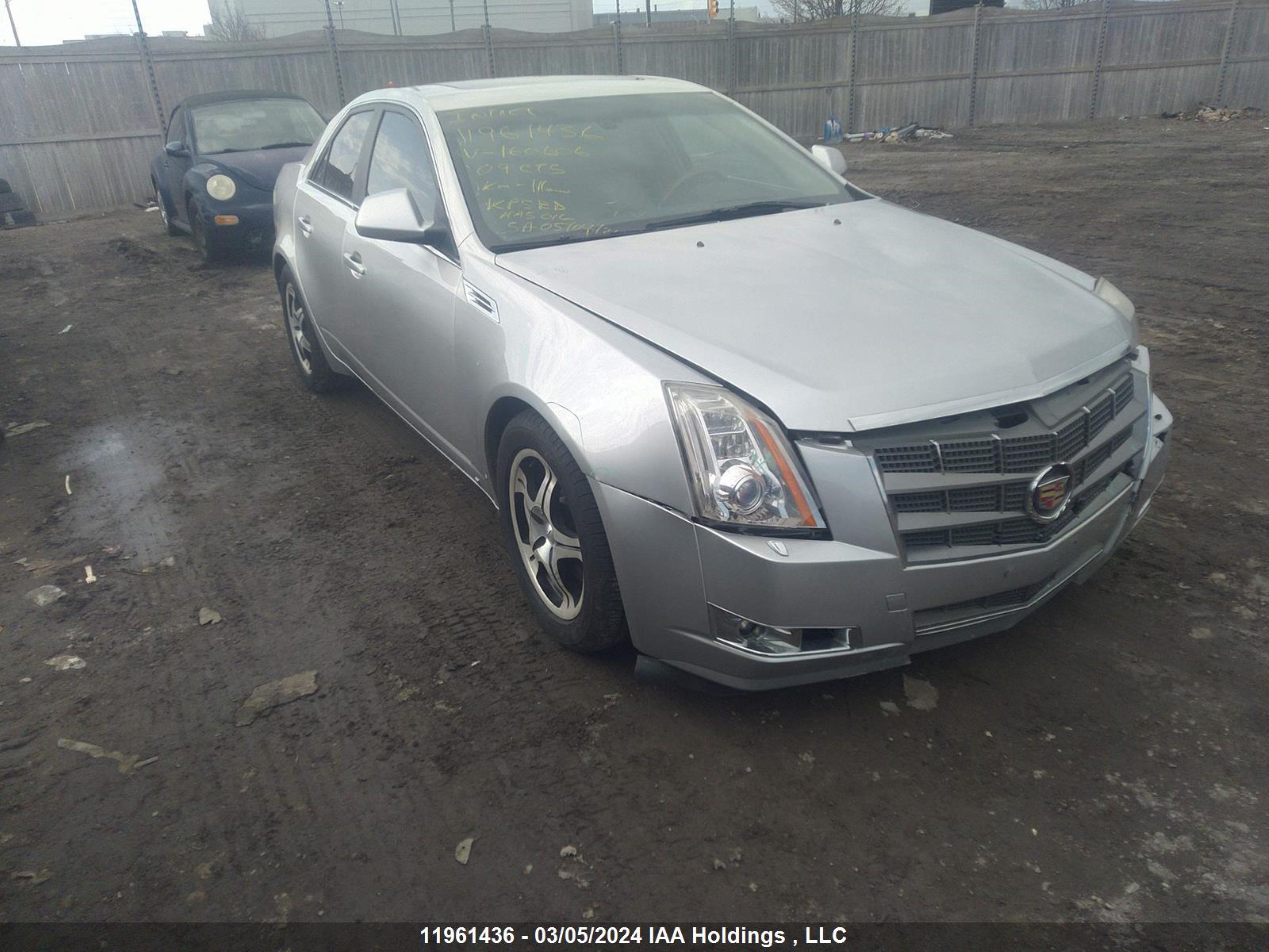 CADILLAC CTS 2009 1g6dt57v190160606