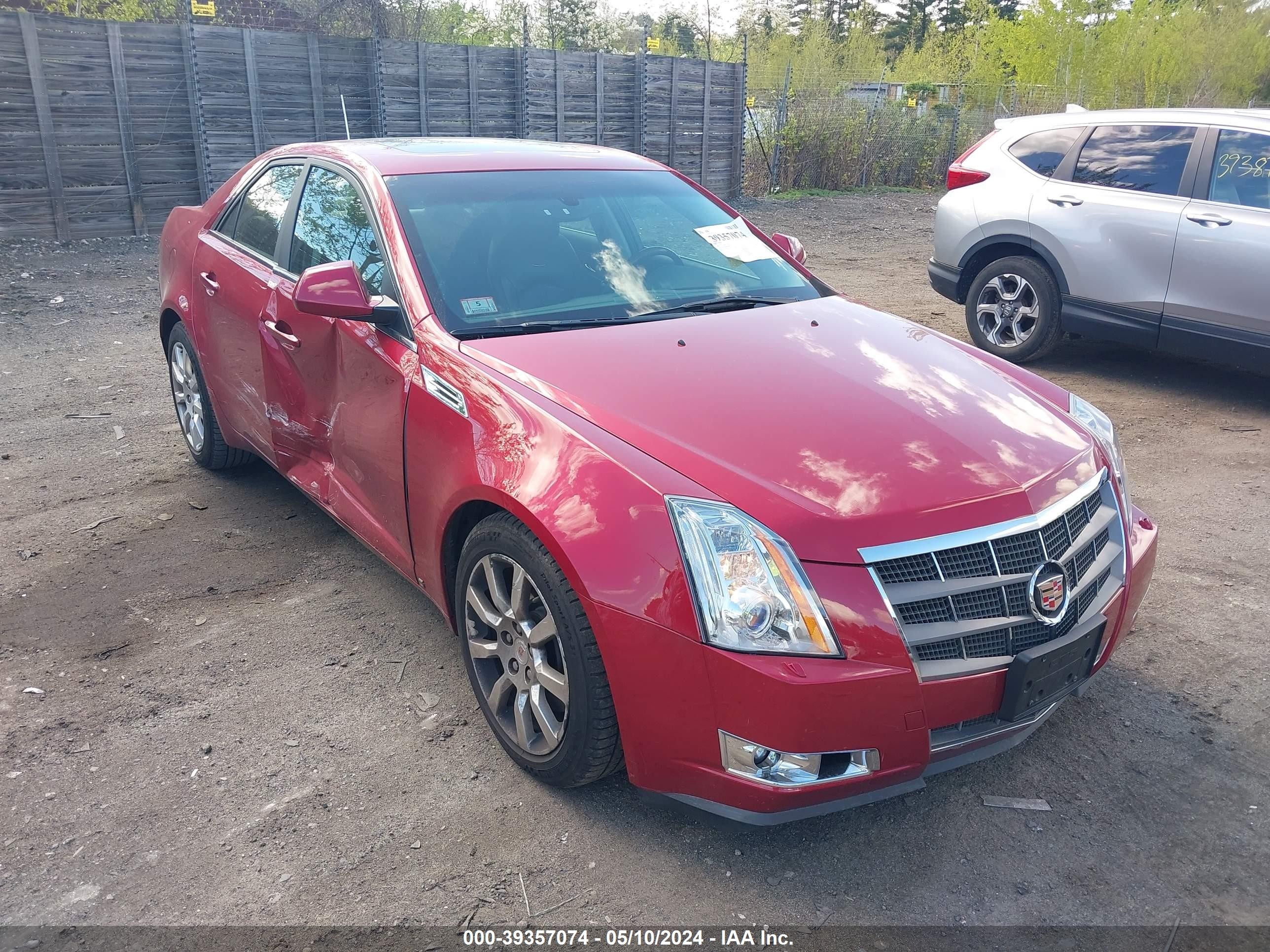 CADILLAC CTS 2008 1g6dt57v480194067