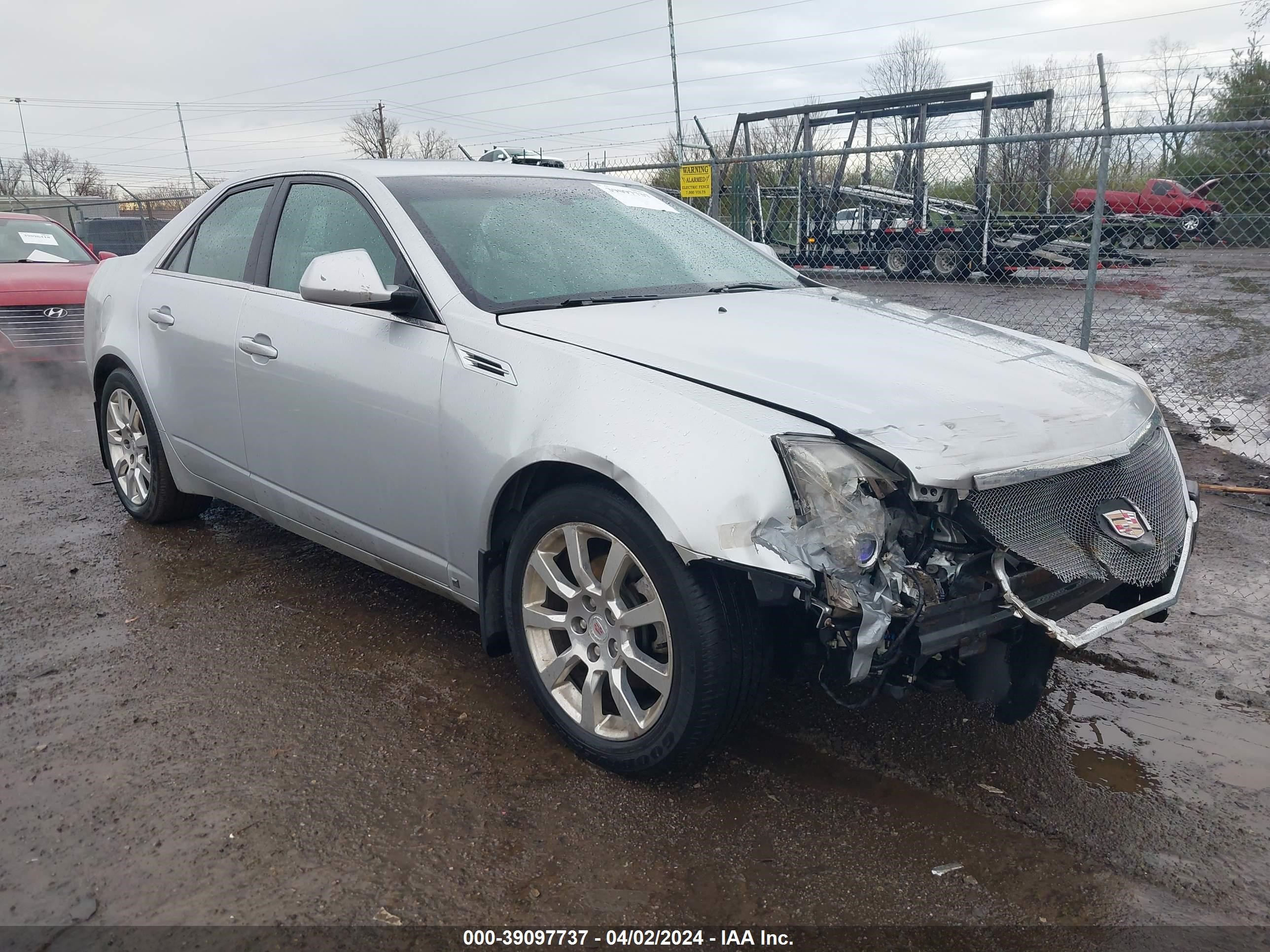 CADILLAC CTS 2009 1g6dt57v590132372