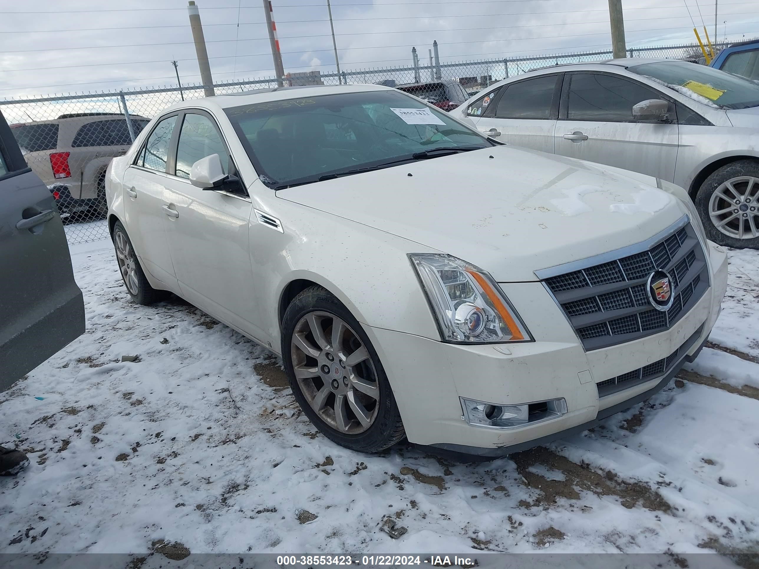 CADILLAC CTS 2008 1g6dt57vx80169660