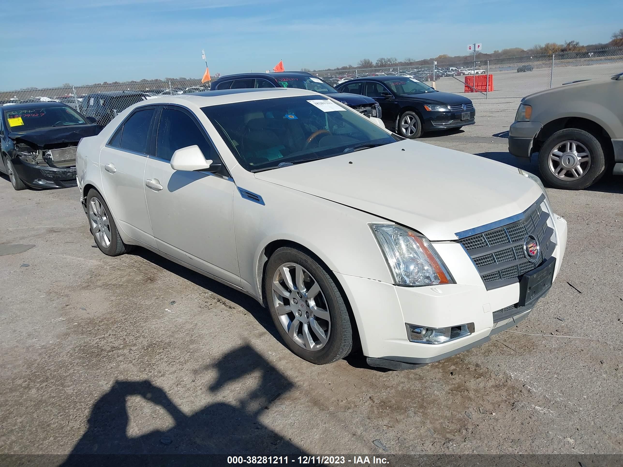 CADILLAC CTS 2008 1g6dt57vx80208277