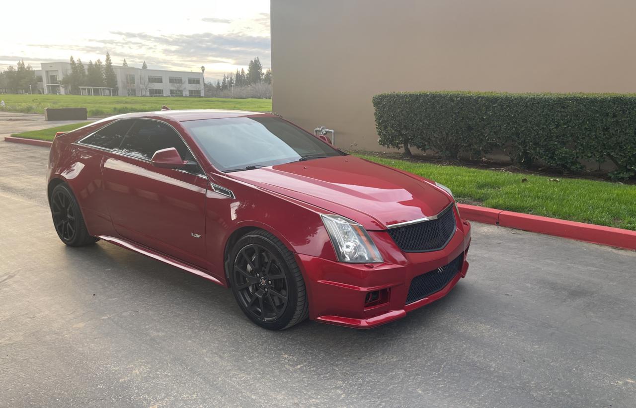 CADILLAC CTS-V COUPE 2011 1g6dv1ep1b0132687