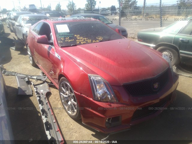 CADILLAC CTS-V COUPE 2011 1g6dv1ep9b0130346