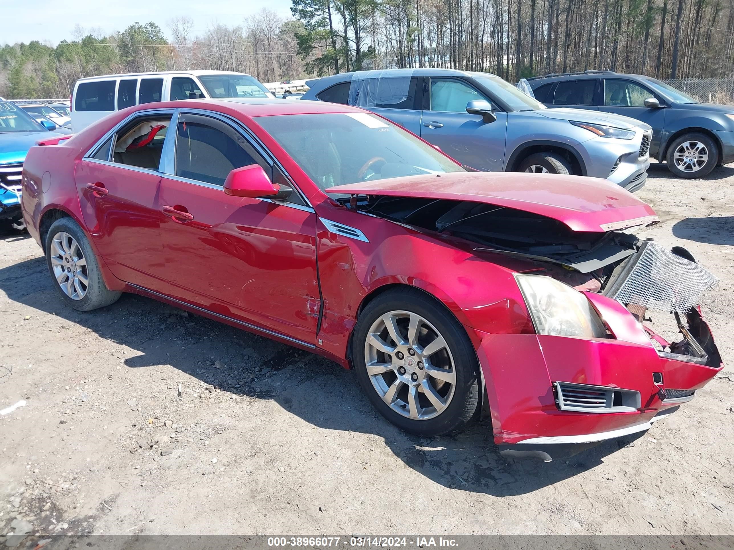 CADILLAC CTS 2008 1g6dv57v280159991