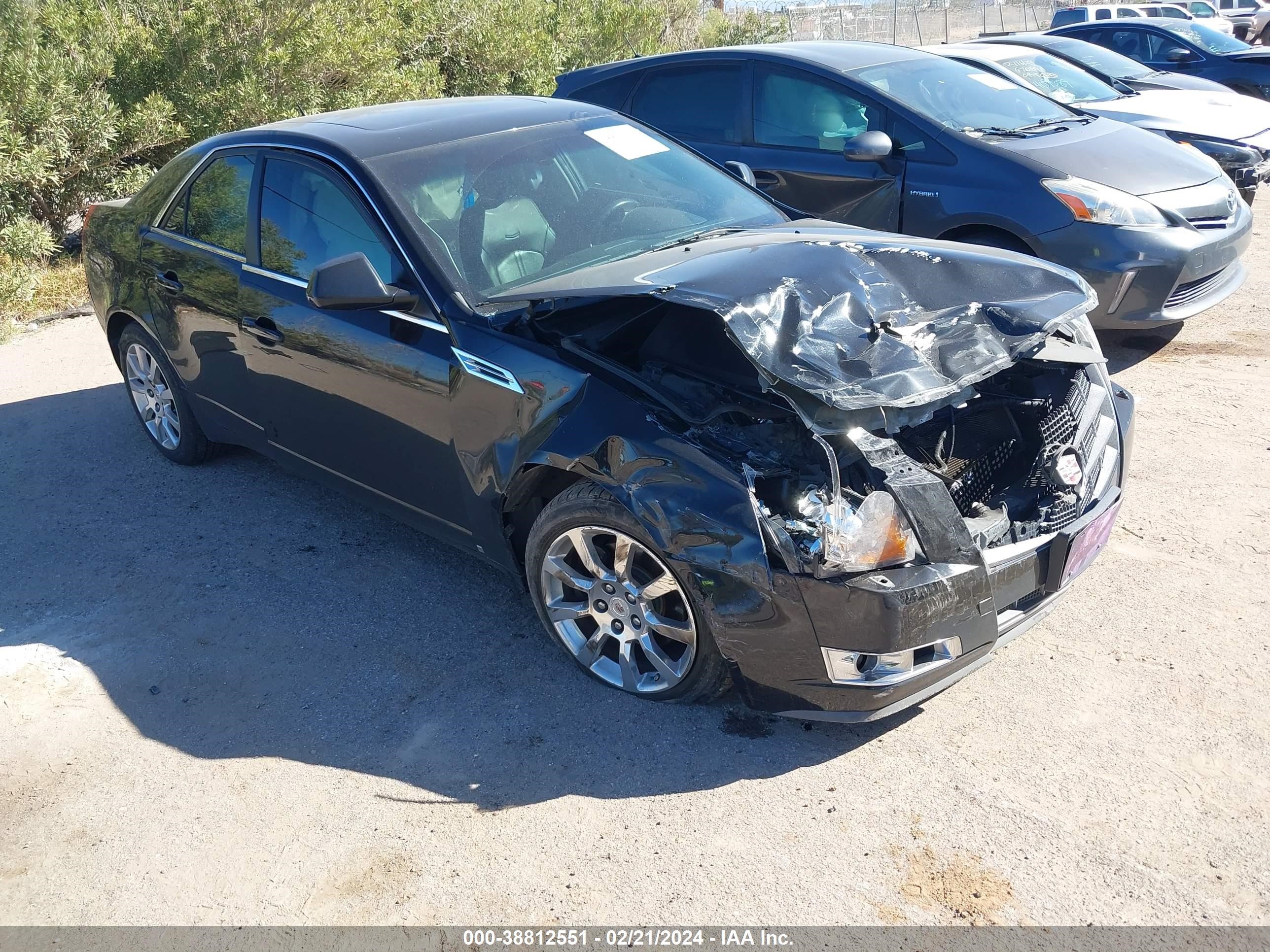 CADILLAC CTS 2008 1g6dv57v380158848