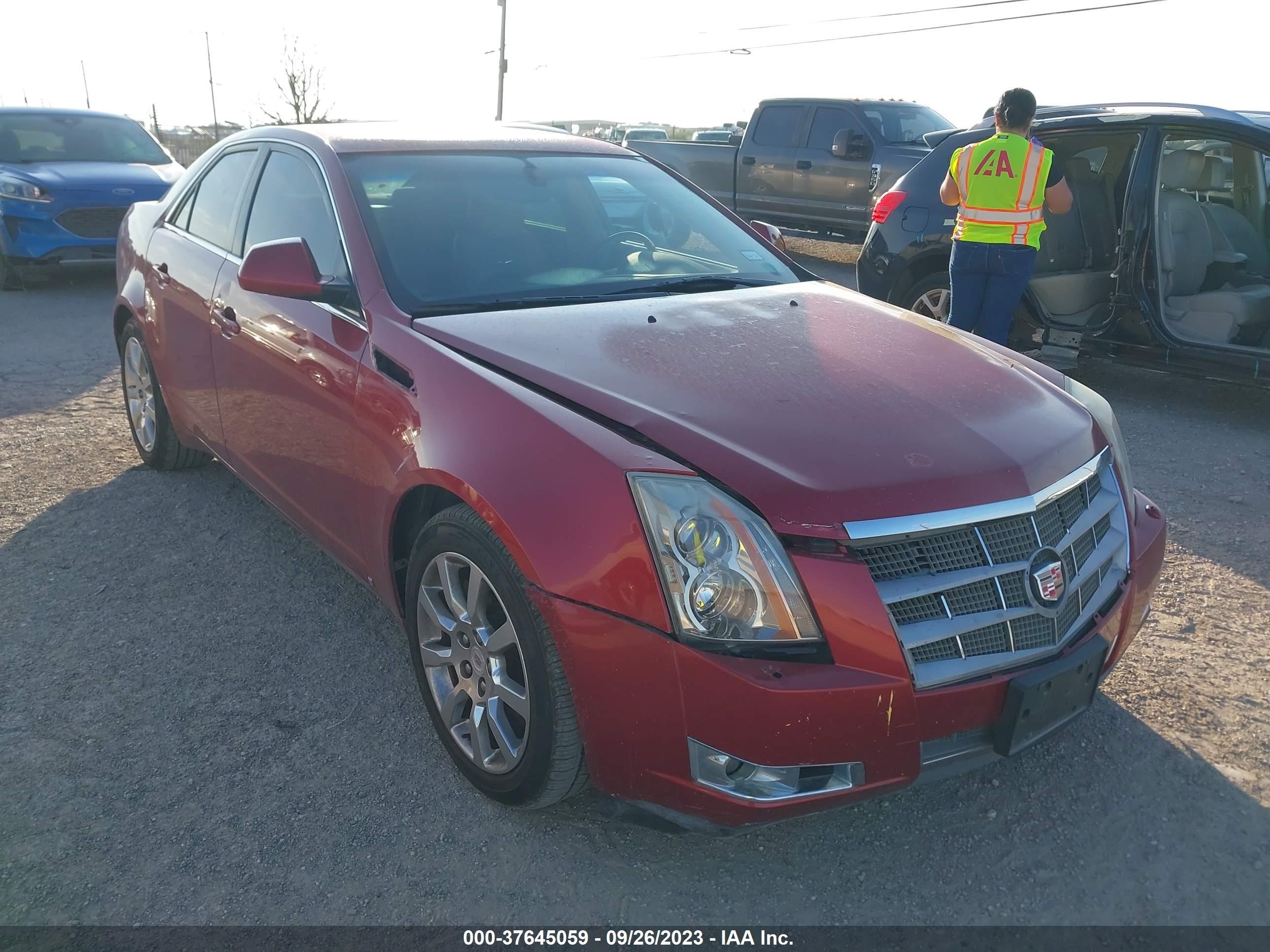 CADILLAC CTS 2008 1g6dv57v580165719