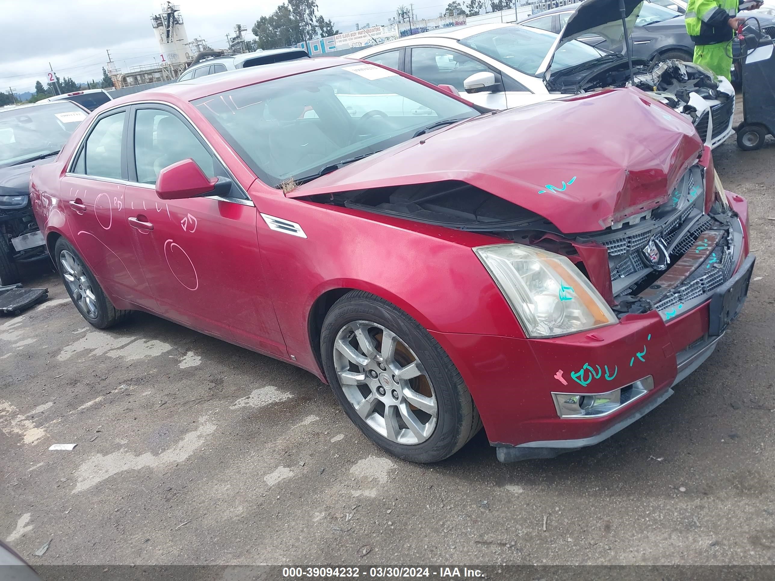 CADILLAC CTS 2008 1g6dv57v580180821