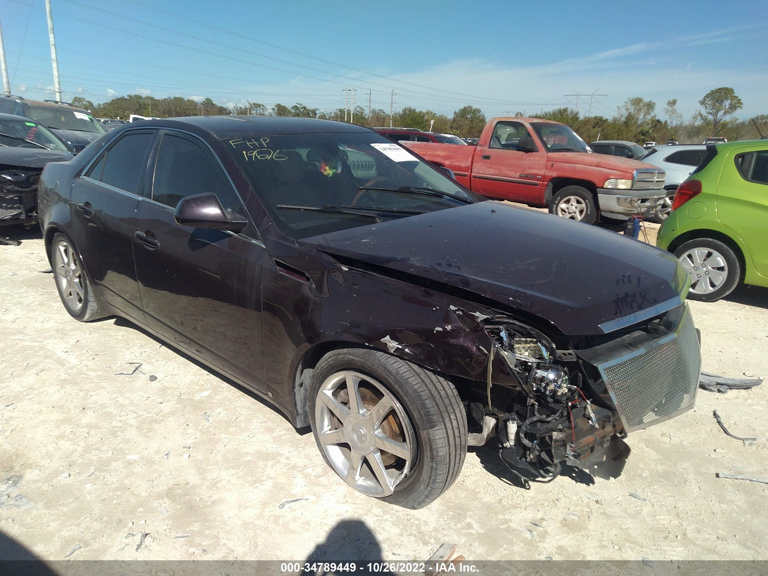 CADILLAC CTS 2008 1g6dv57vx80162945