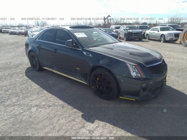 CADILLAC CTS-V SEDAN 2012 1g6dv5ep1c0137638