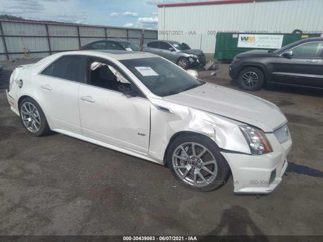 CADILLAC CTS-V SEDAN 2012 1g6dv5ep3c0110988