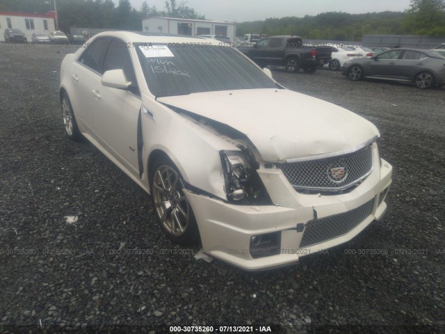 CADILLAC CTS-V SEDAN 2012 1g6dv5ep5c0122947