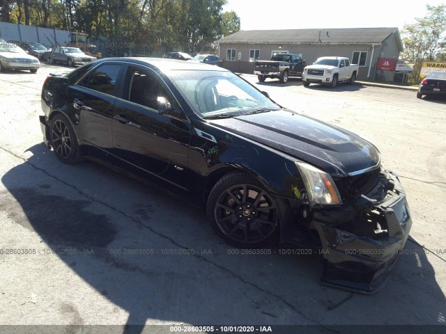 CADILLAC CTS-V SEDAN 2011 1g6dv5epxb0147454