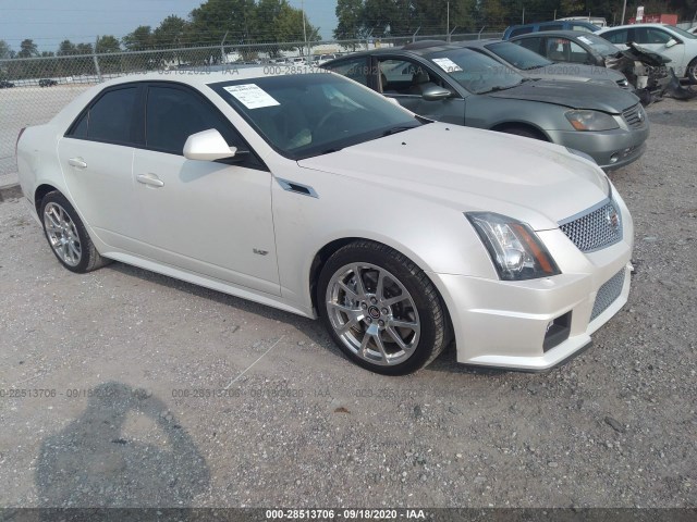 CADILLAC CTS-V SEDAN 2012 1g6dv5epxc0143194