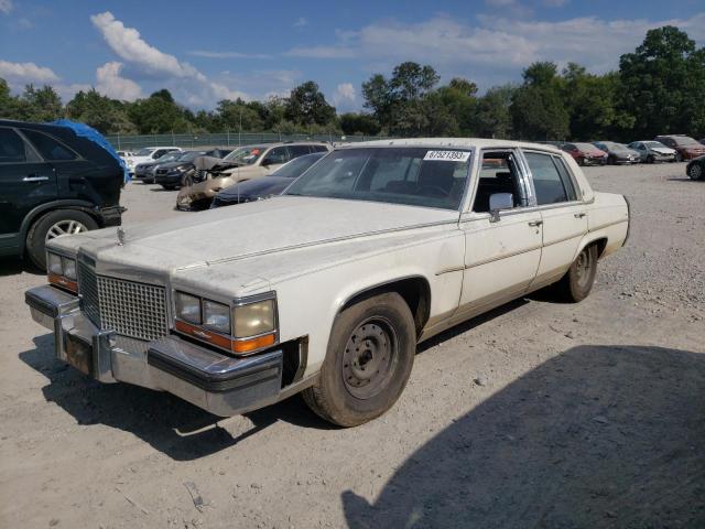 CADILLAC BROUGHAM 1987 1g6dw51y1h9721665