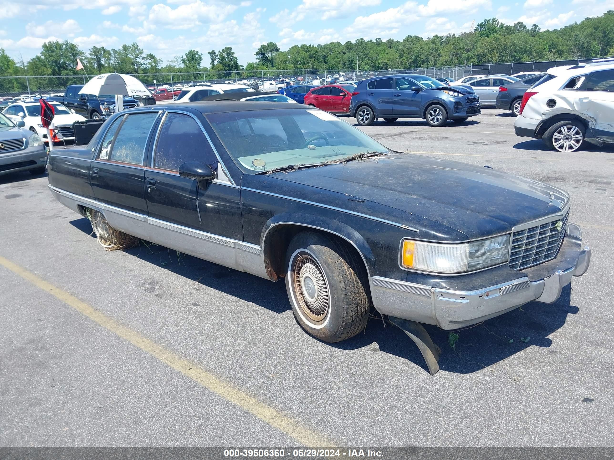 CADILLAC FLEETWOOD 1993 1g6dw5271pr711495