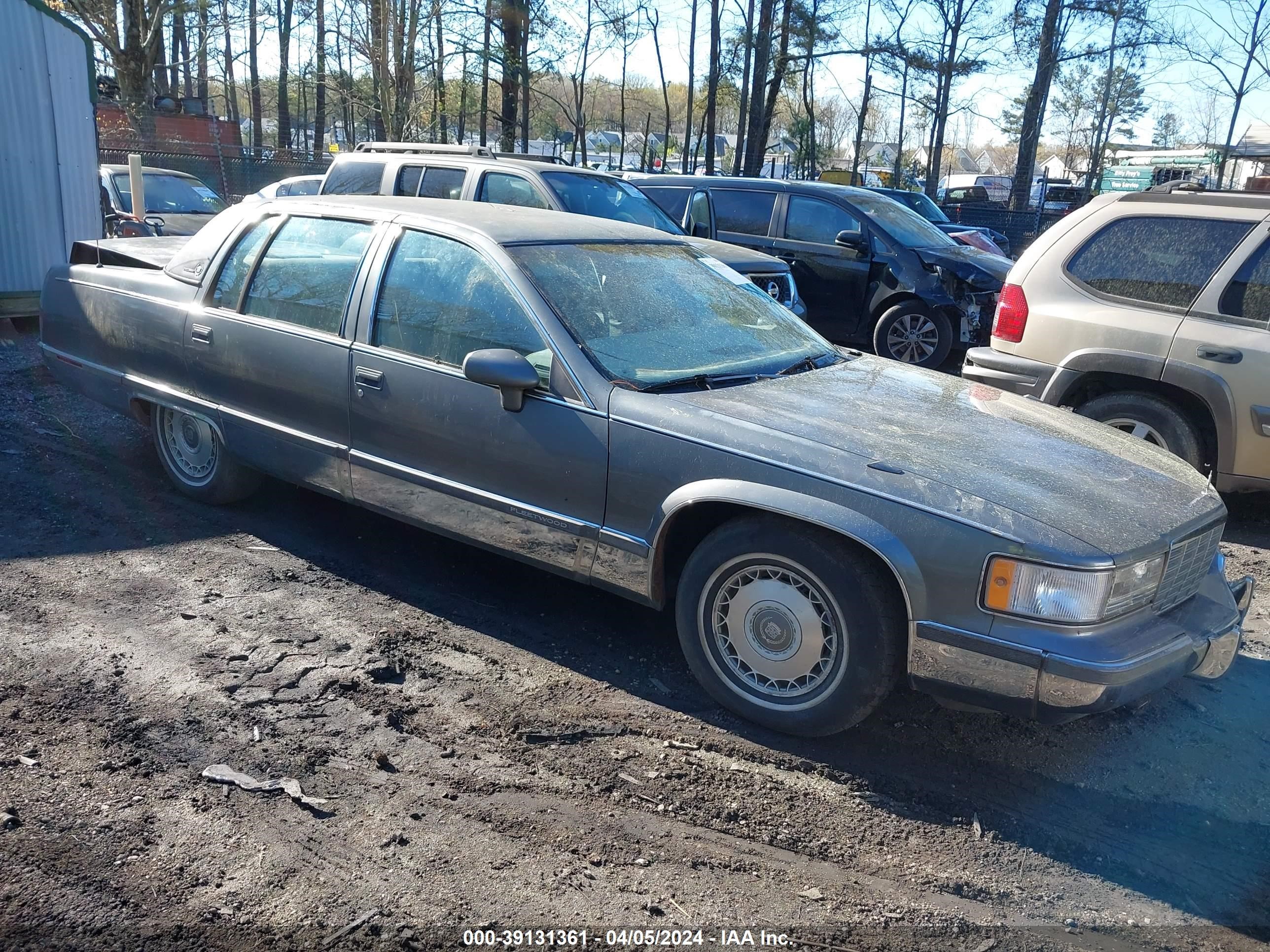 CADILLAC FLEETWOOD 1993 1g6dw5271pr714073