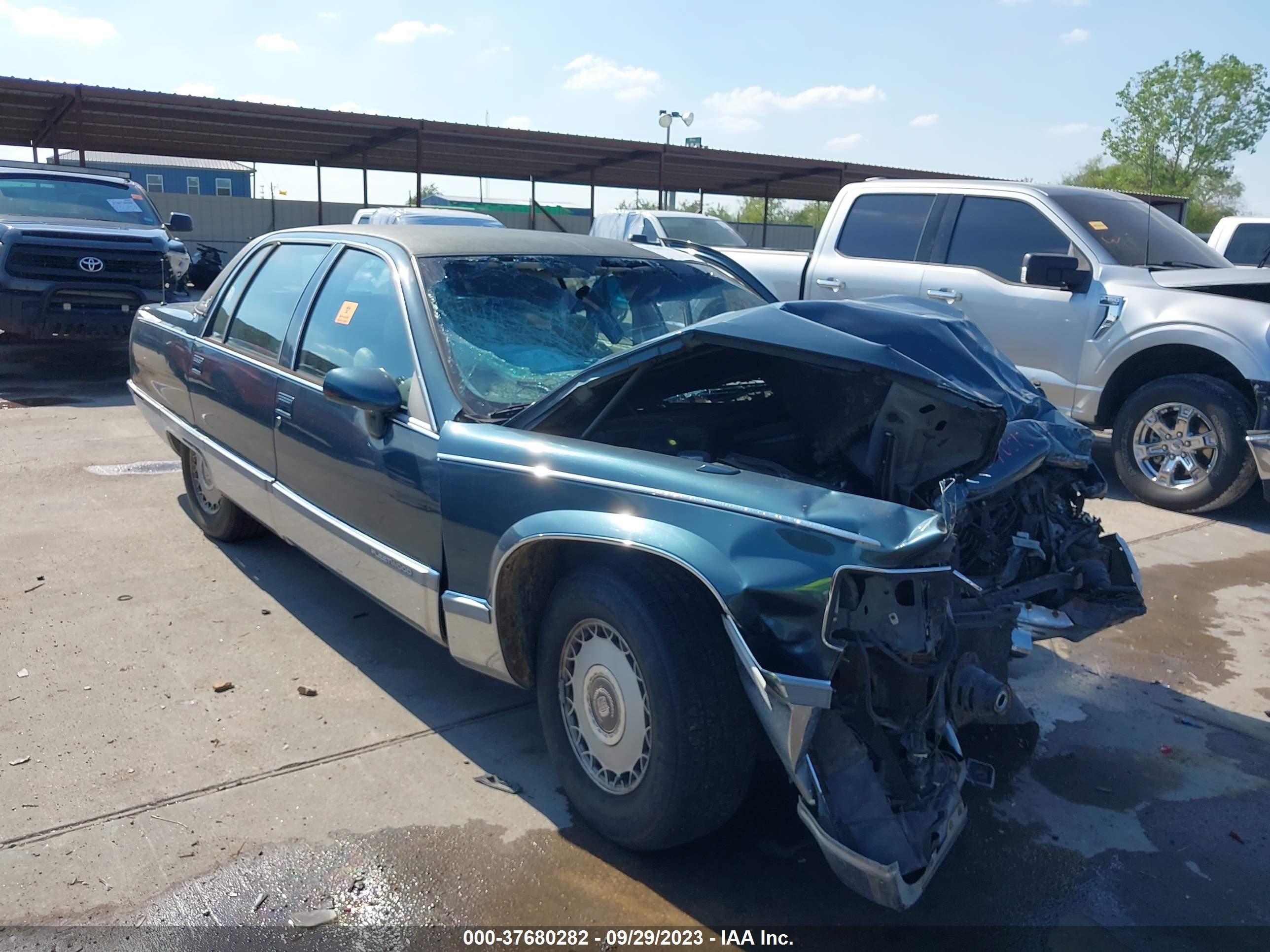 CADILLAC FLEETWOOD 1993 1g6dw5275pr730406