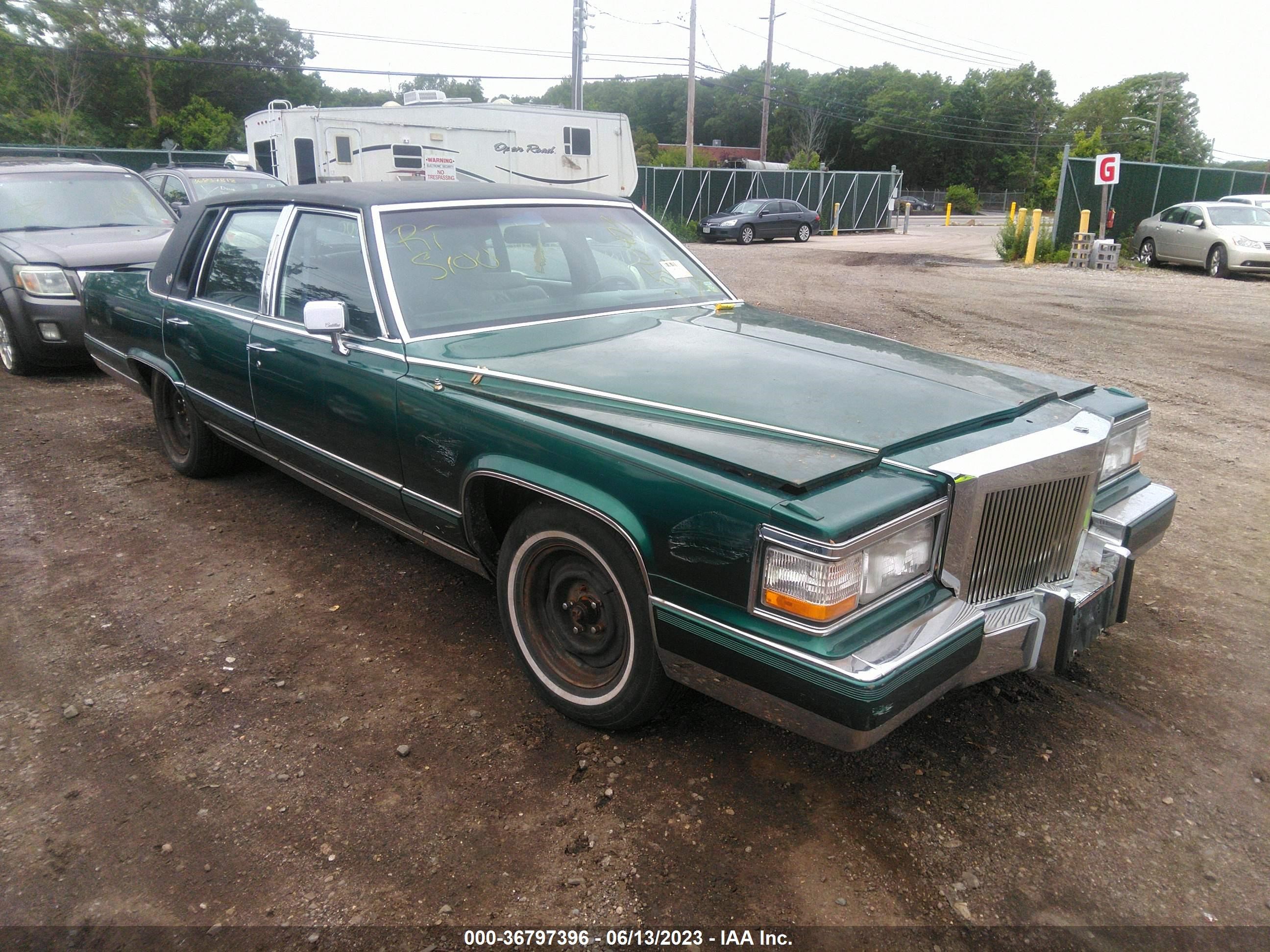 CADILLAC BROUGHAM 1992 1g6dw547xnr703499