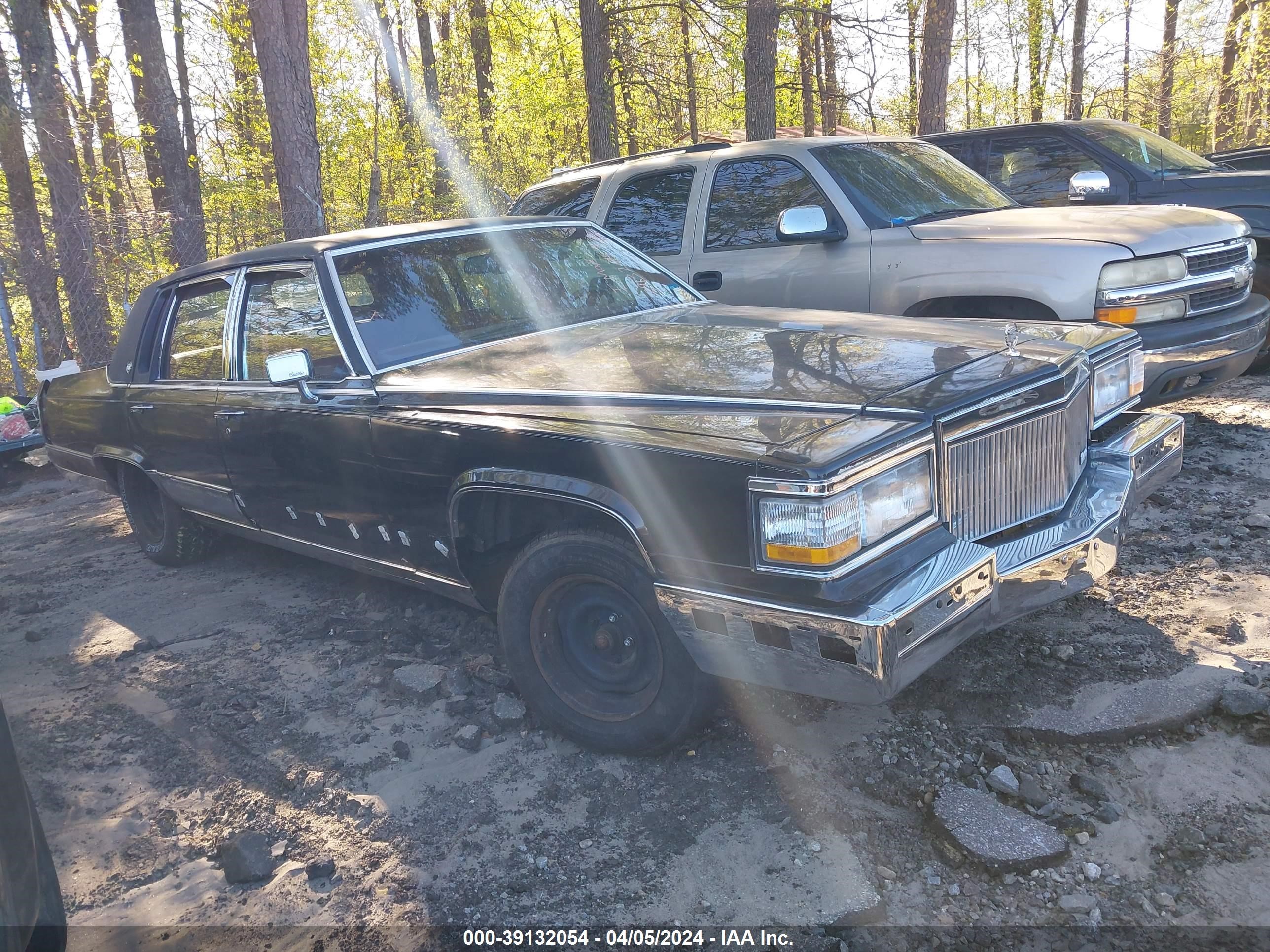 CADILLAC BROUGHAM 1991 1g6dw54e0mr724486