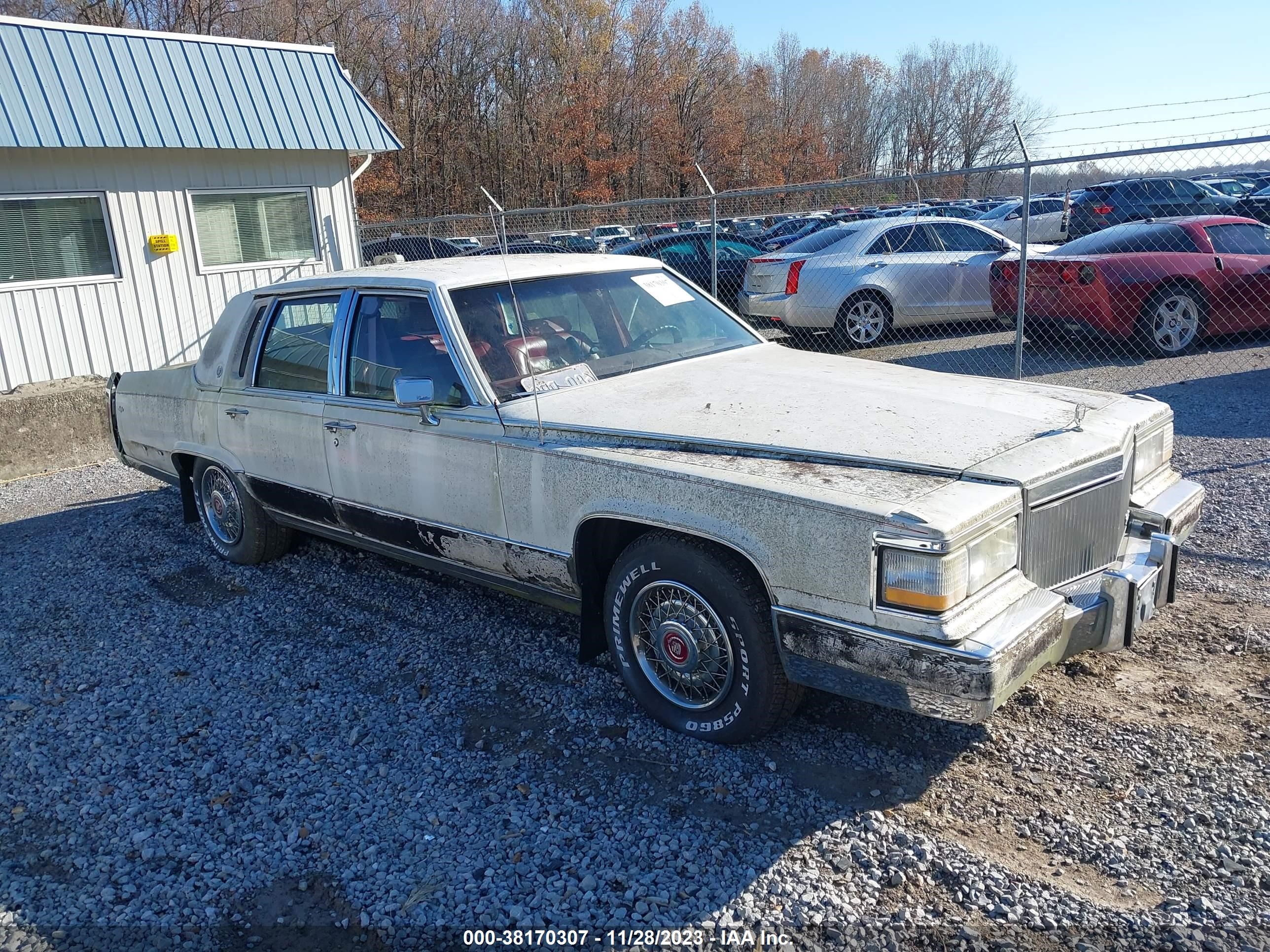 CADILLAC BROUGHAM 1991 1g6dw54e5mr725195