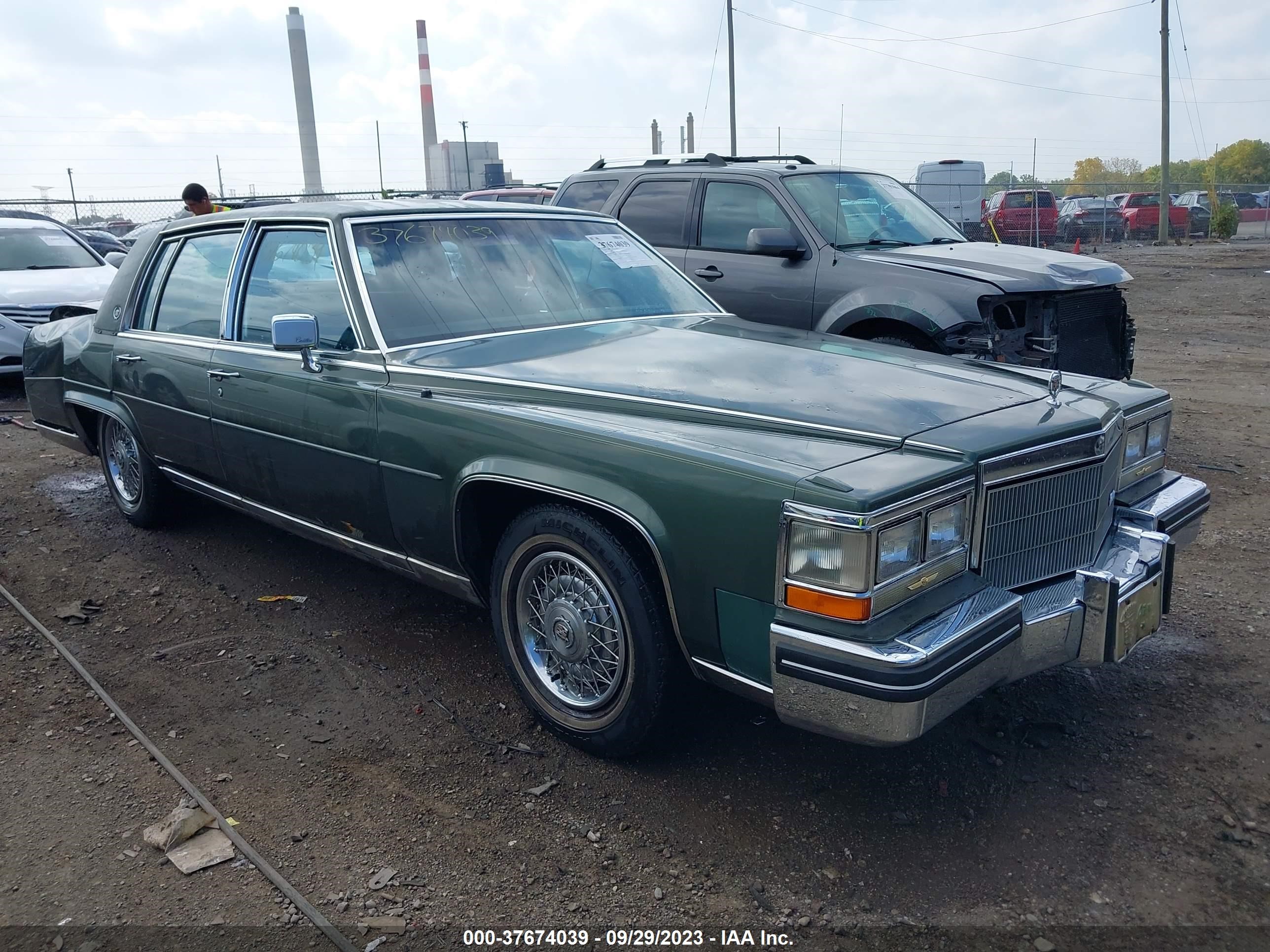 CADILLAC FLEETWOOD 1985 1g6dw6983f9724218