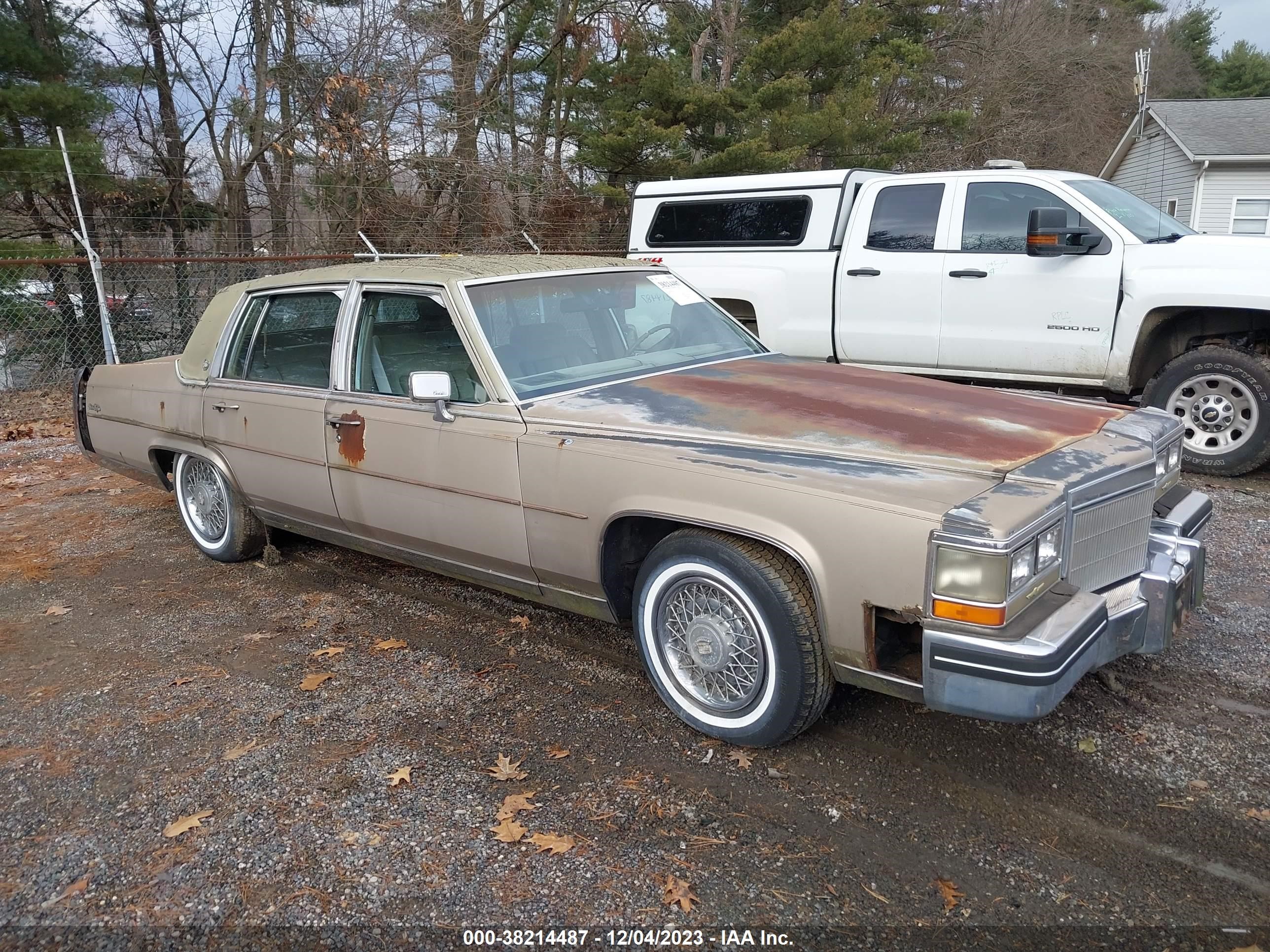 CADILLAC FLEETWOOD 1985 1g6dw6985f9710210