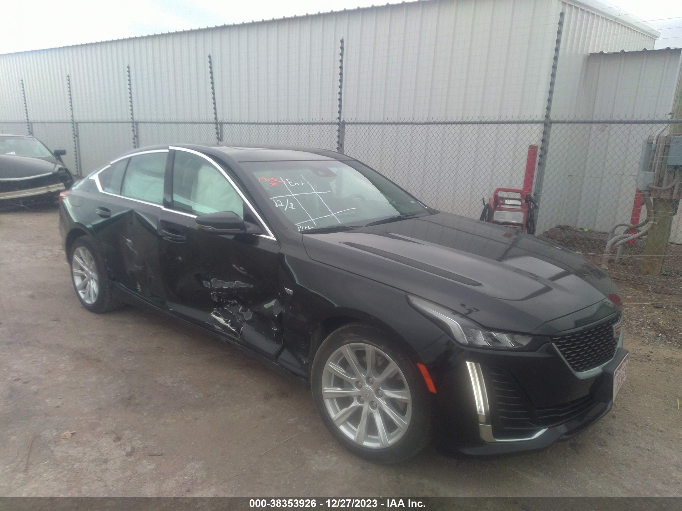 CADILLAC CT5 2021 1g6dx5rk4m0147719