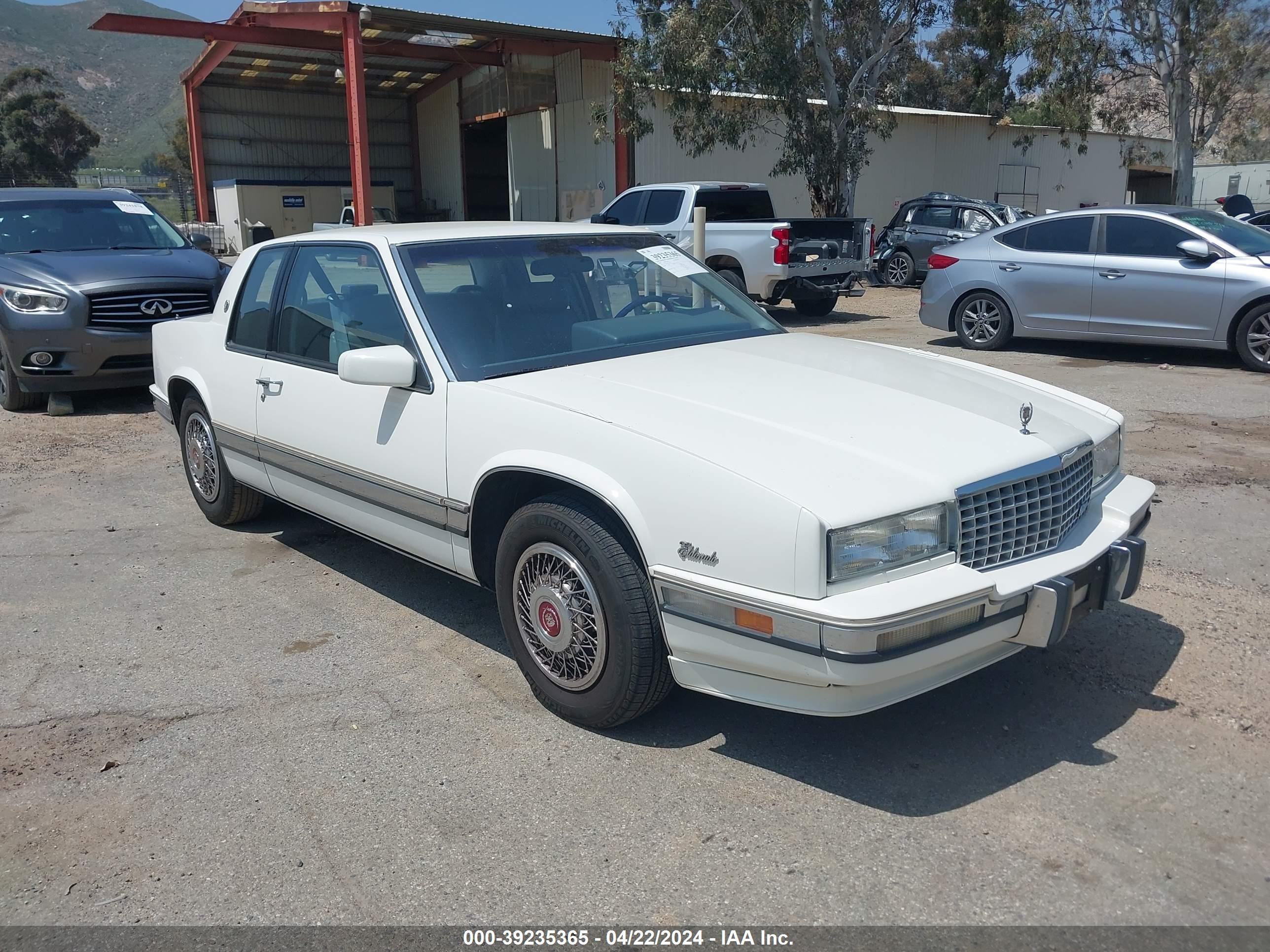 CADILLAC ELDORADO 1990 1g6el1335lu612168