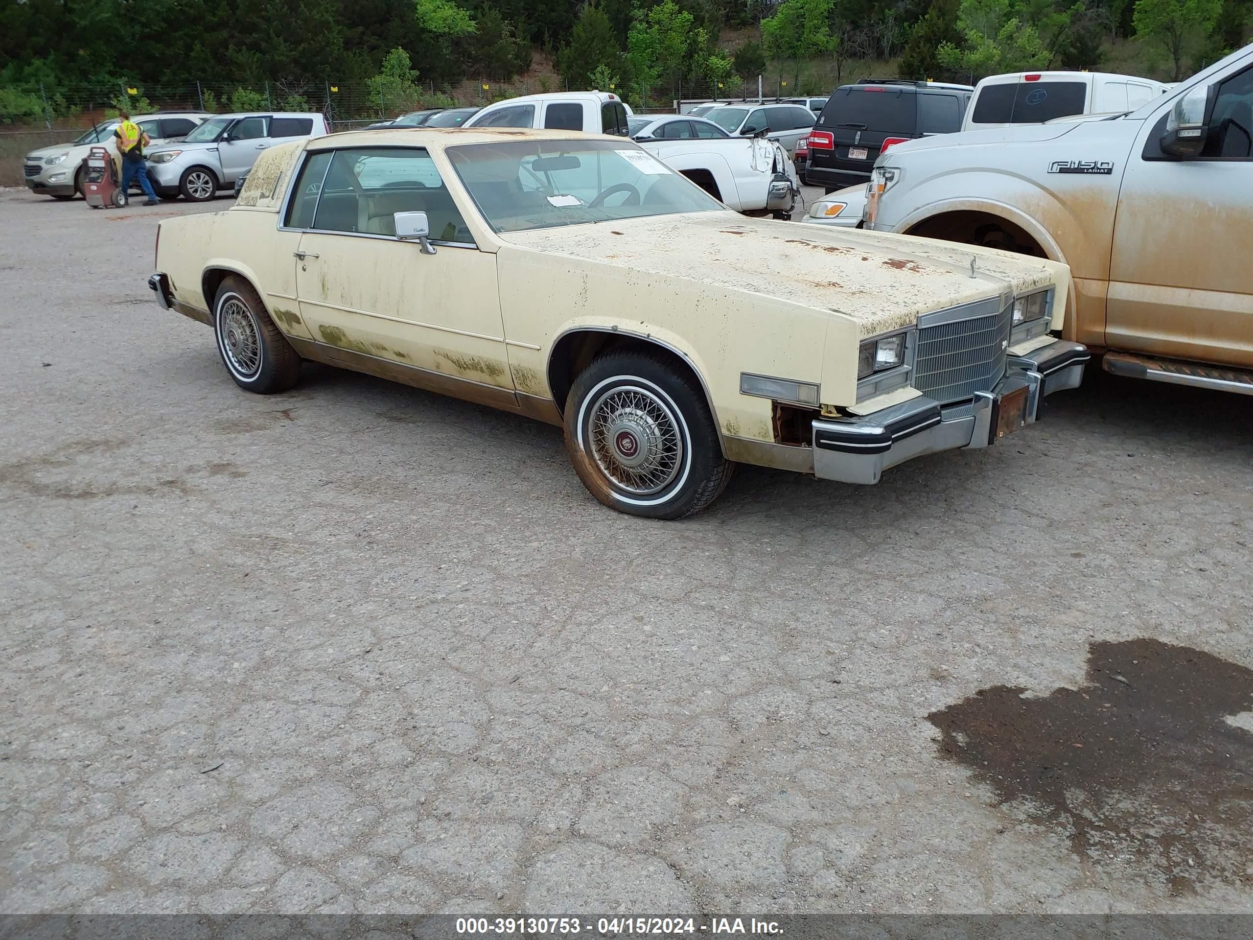 CADILLAC ELDORADO 1985 1g6el5780fe626653