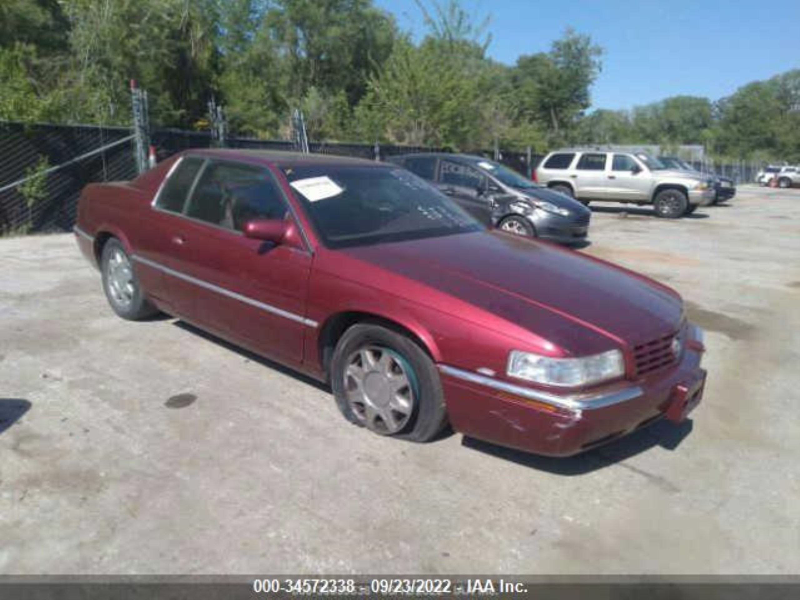 CADILLAC ELDORADO 1997 1g6et1293vu607009