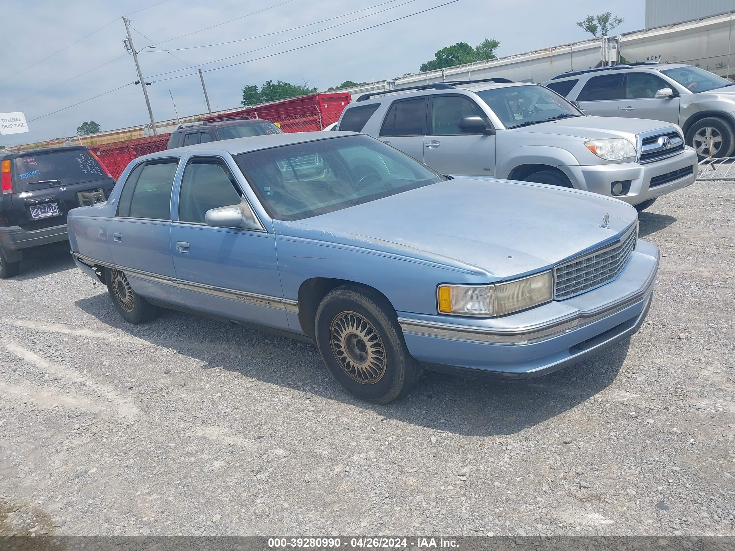 CADILLAC DE VILLE 1994 1g6kd52b1ru266452