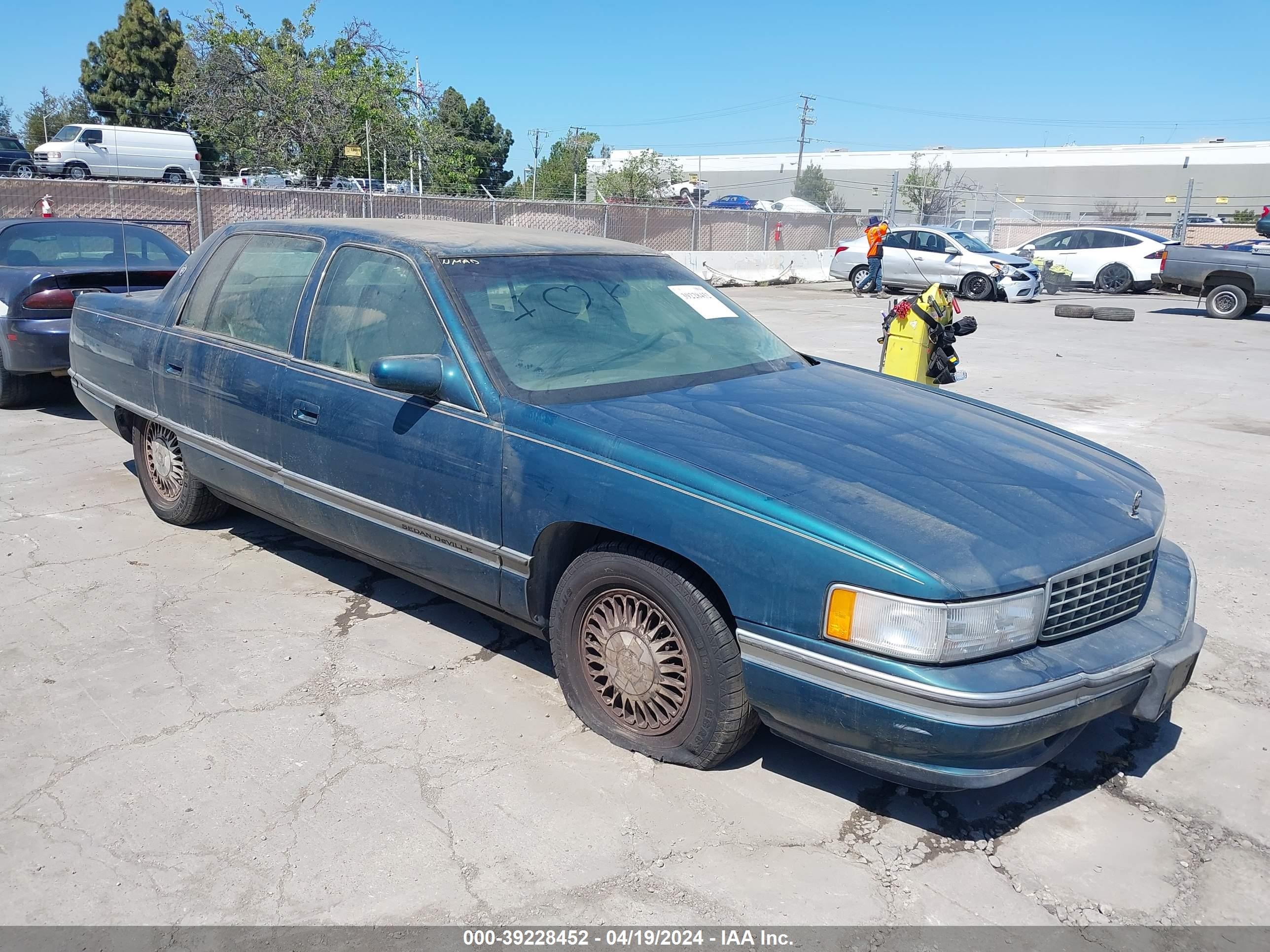 CADILLAC DE VILLE 1994 1g6kd52b4ru262332