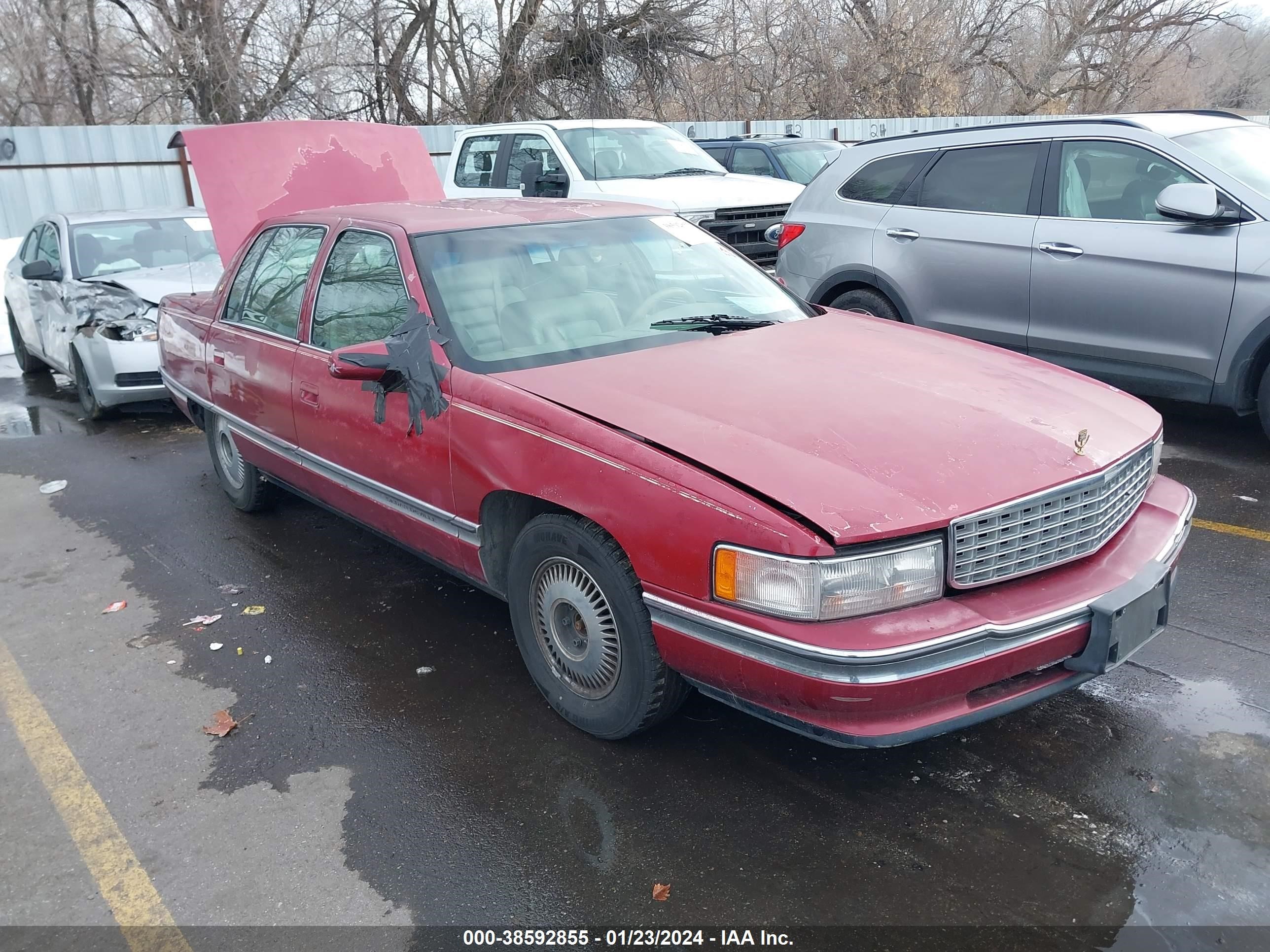 CADILLAC DE VILLE 1995 1g6kd52b7su289398