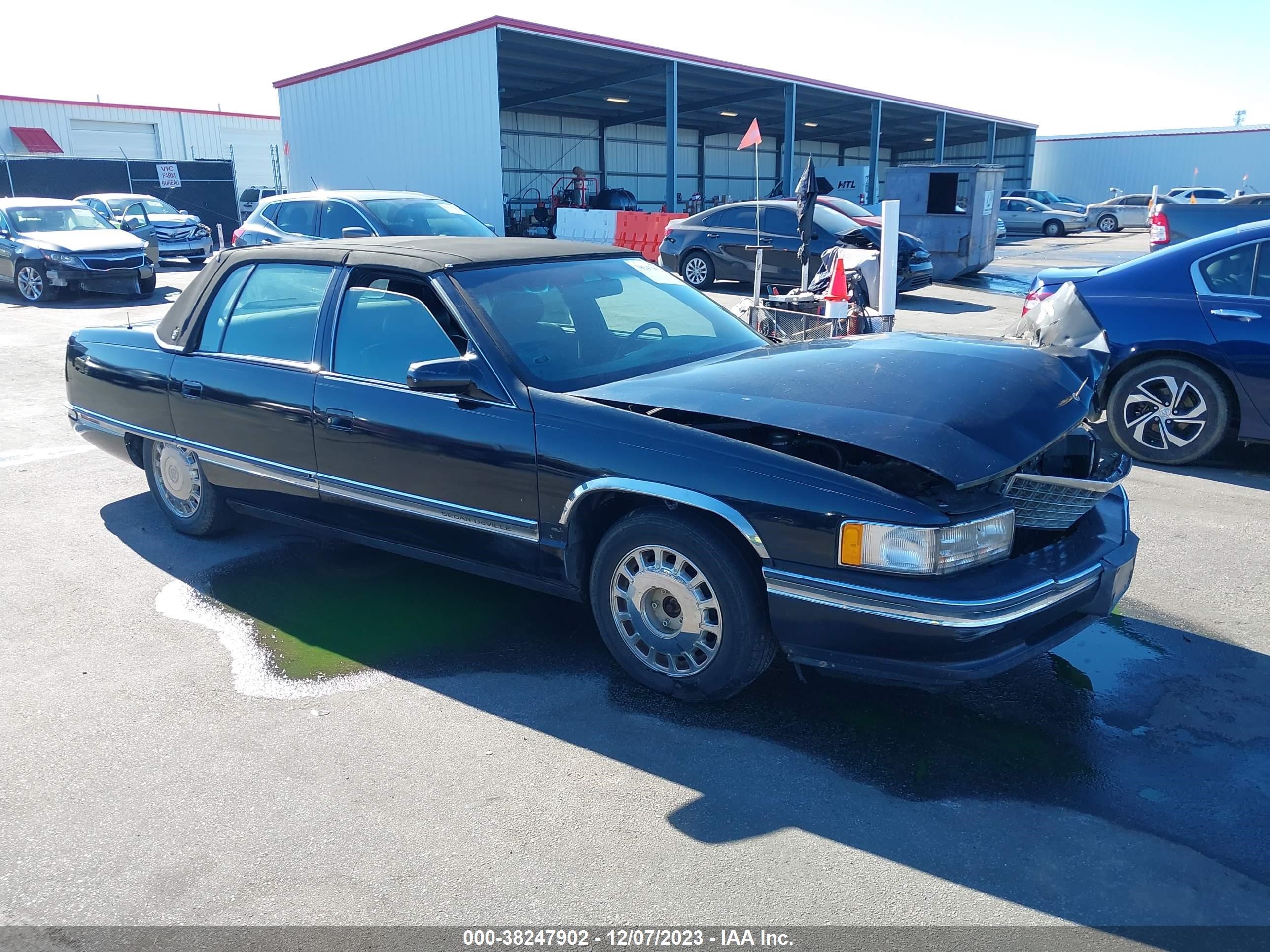 CADILLAC DE VILLE 1996 1g6kd52y1tu281478